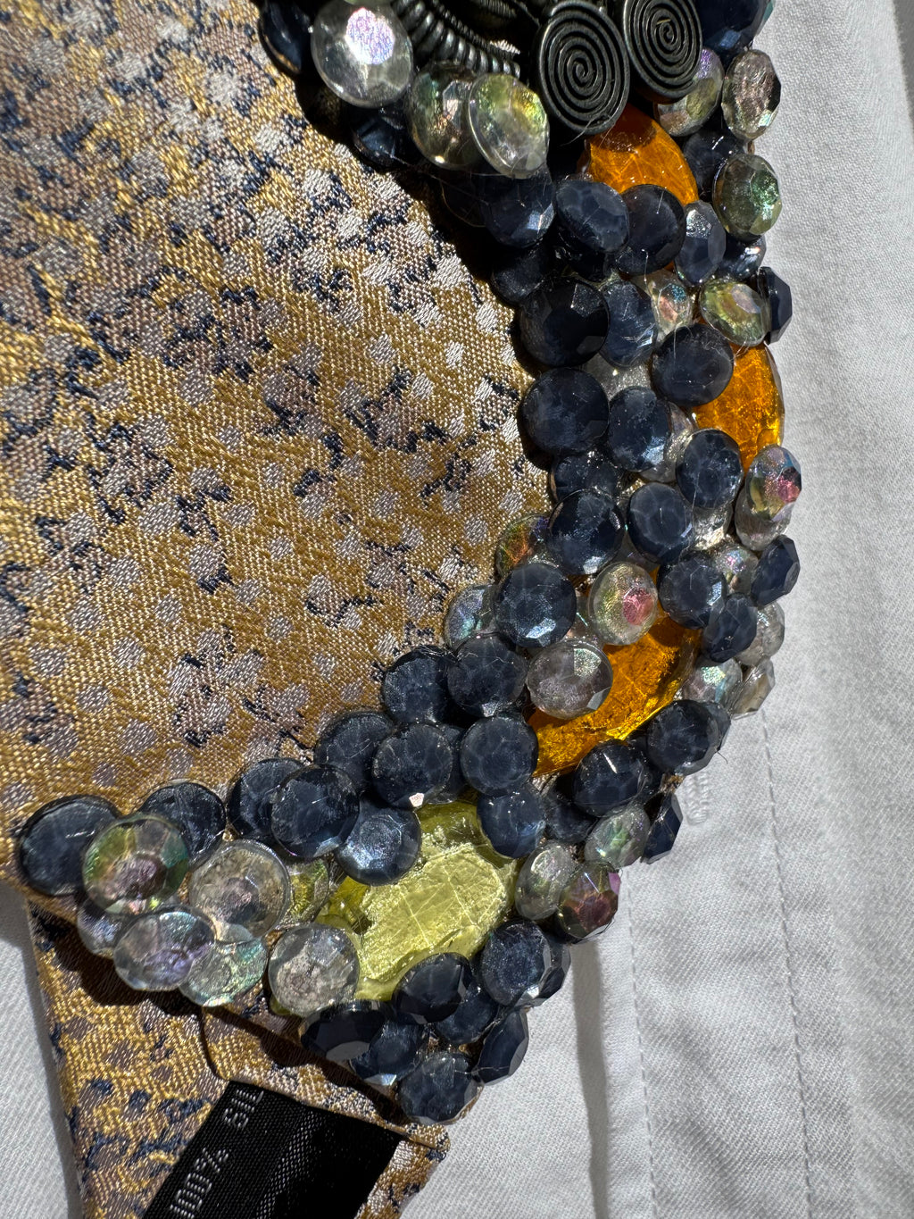 Beige King Snake Nature Royalty Tie