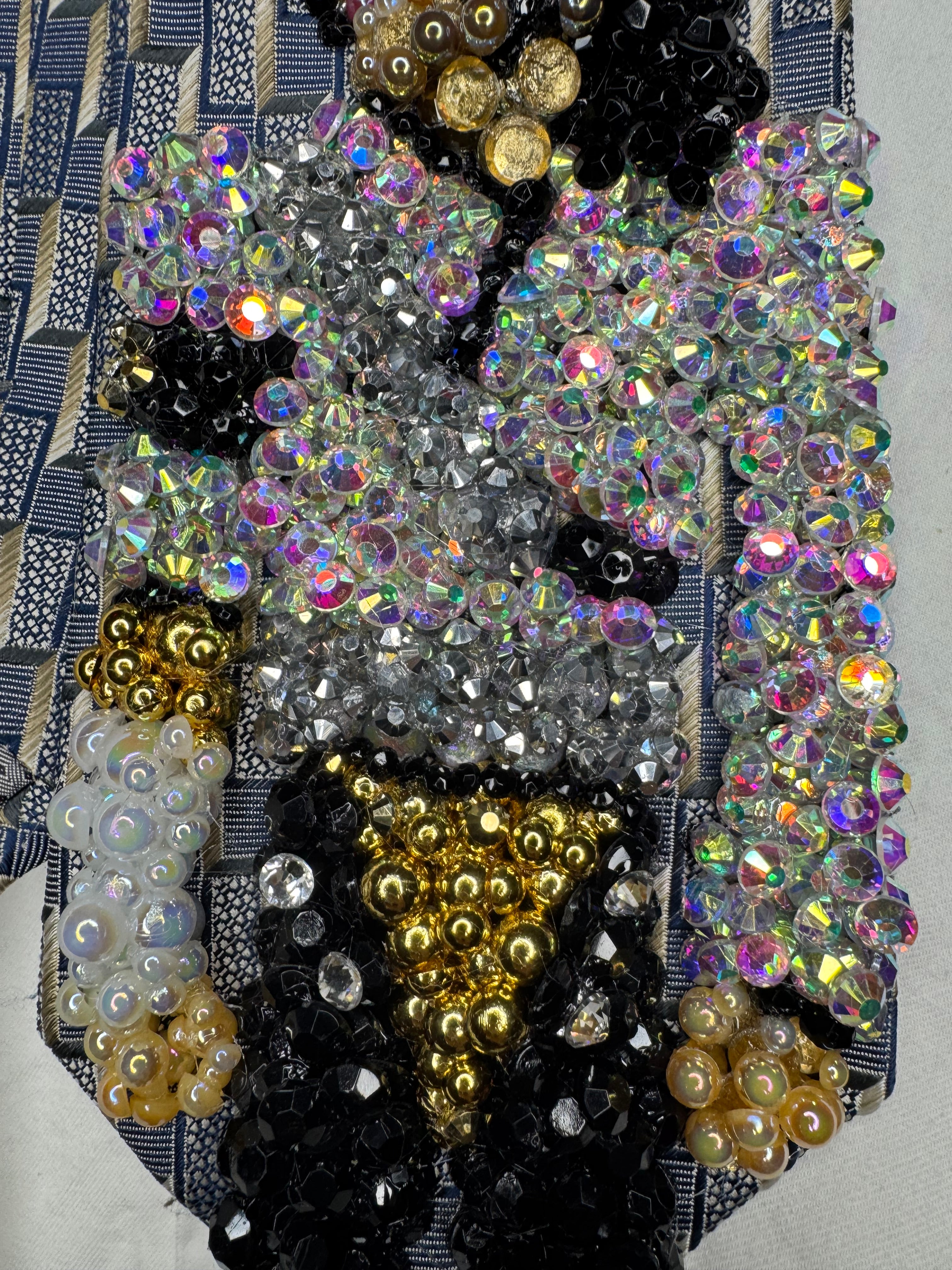 Grey Michael Jackson Iridescent Jackson Aura Farming 3 Minutes At Bucharest Dangerous World Tour 1992 Tie