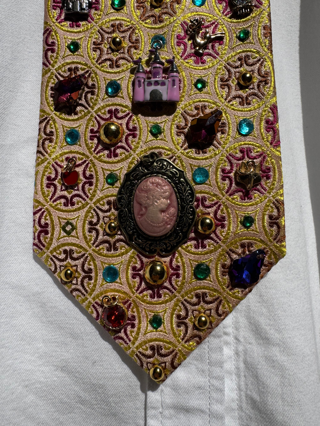 Gold Princess Treasure Box High Class Royalty Tie