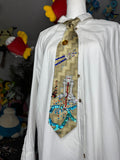 Gold Angry AT ST Walker in Combat Star Wars Tie