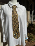 Gold Native Warrior Bow and Arrows Nature Royalty Tie