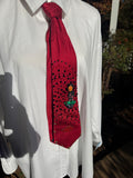 Red Obito Uchiha With Orange Mask Spiral Aura Naruto Shippuden Tie