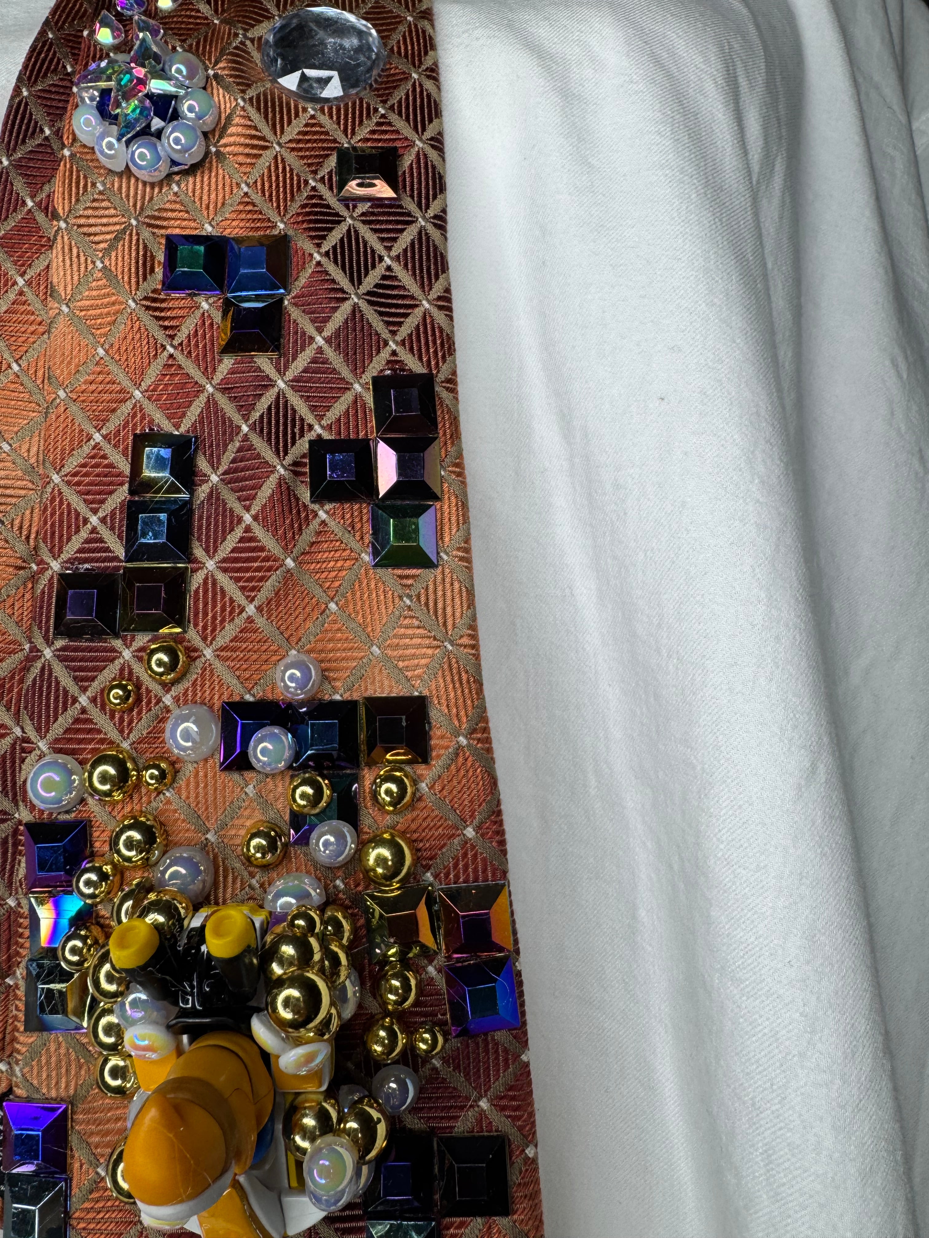 Orange Orange Shy Guy Dodging Blue Shell on Tetris Road 200cc Mario Kart Tie