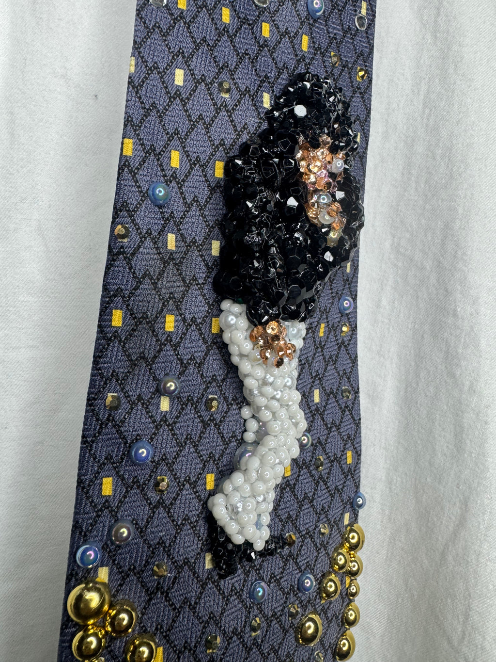 Grey Michael Jackson Hitting Fred Astire Stiff Walk to “Rock My World” Live in New York in 2001 Tie