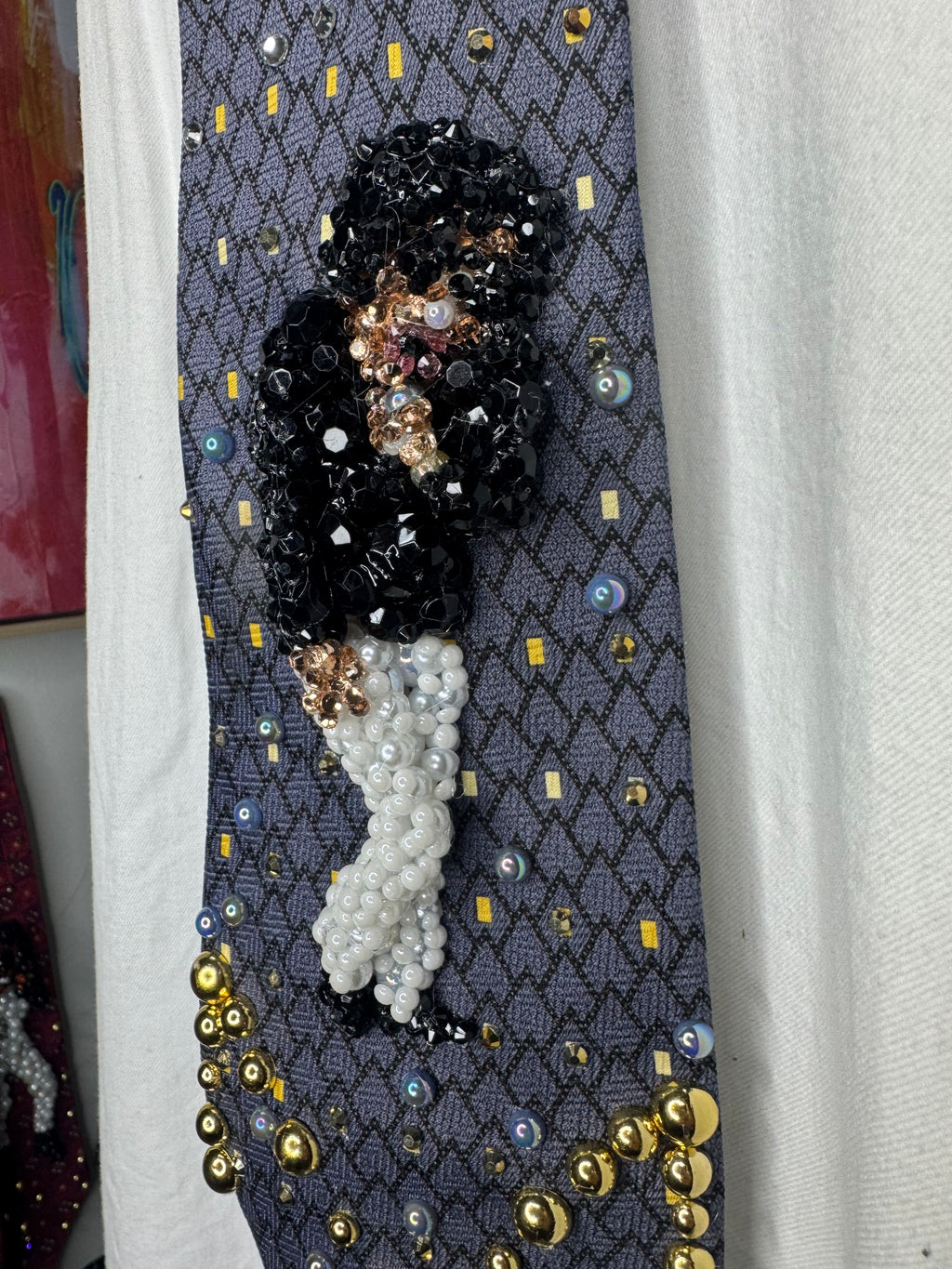 Grey Michael Jackson Hitting Fred Astire Stiff Walk to “Rock My World” Live in New York in 2001 Tie