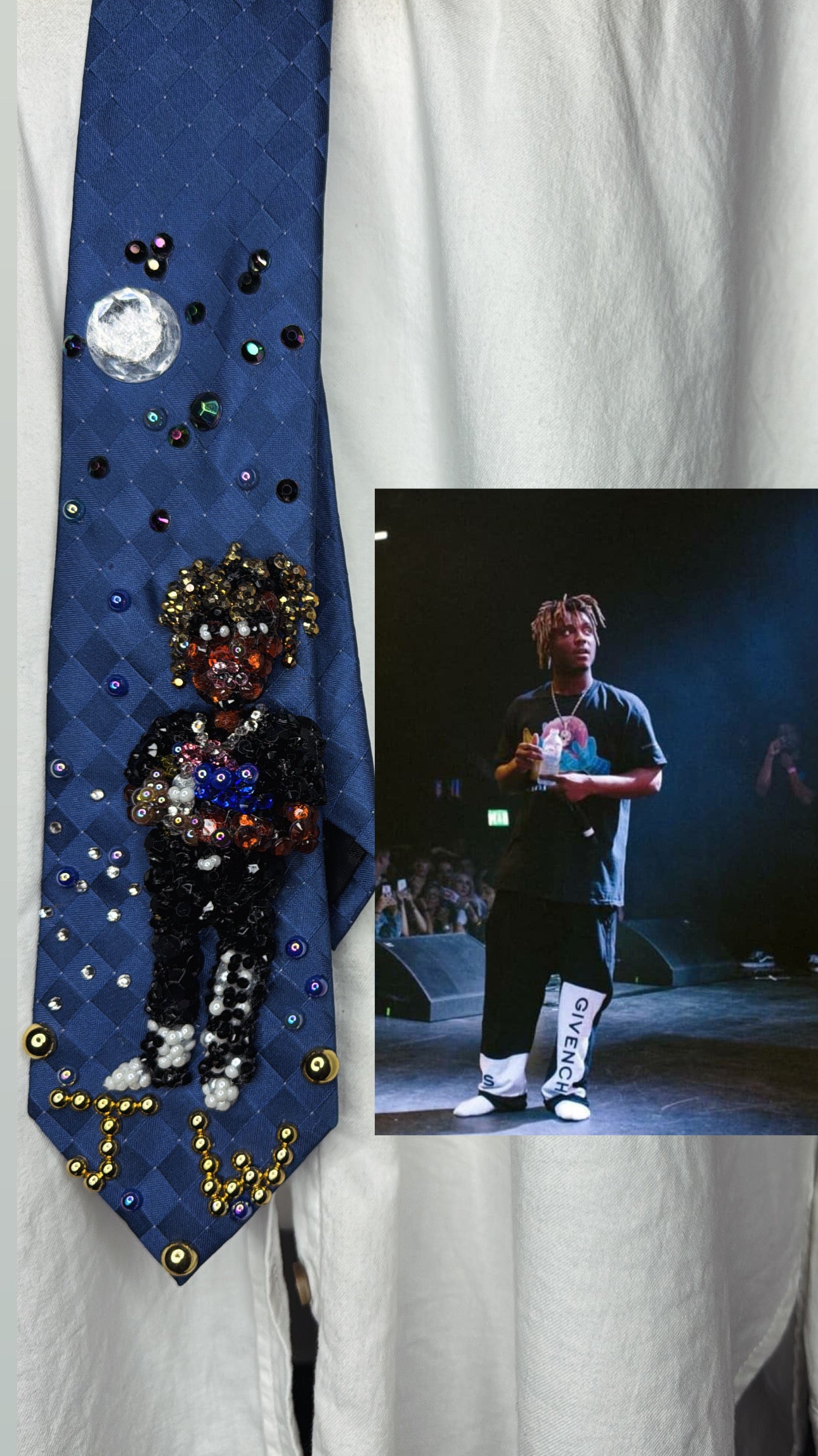 Navy Blue Juice Wrld Performing at Kentish Town in London Sept 23rd 2018