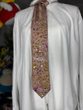 Pink Paisley Luxurious Dream Carousel On Cloud Royalty Tie