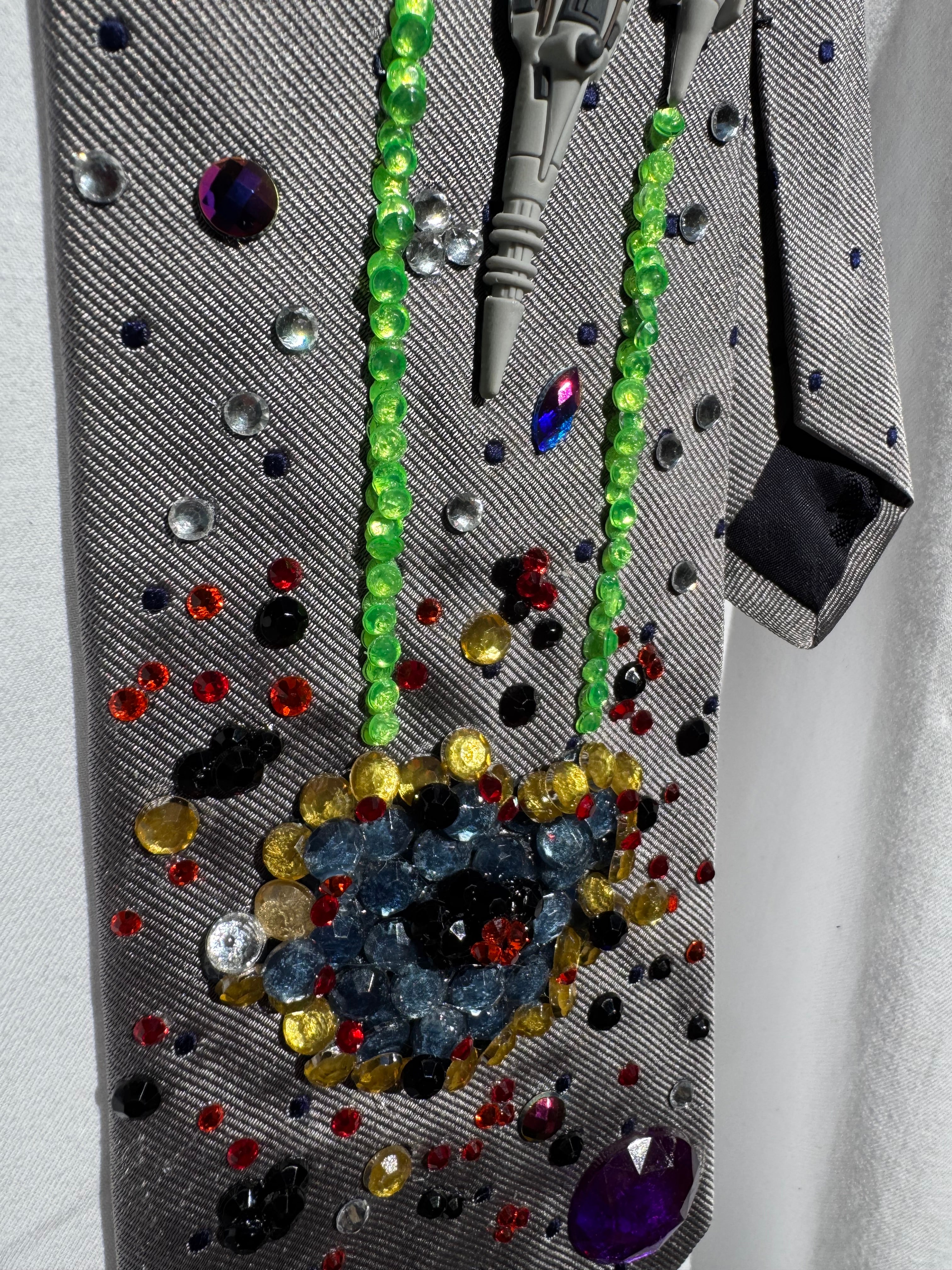 Grey N2 Starfighter In Combat Star Wars Tie