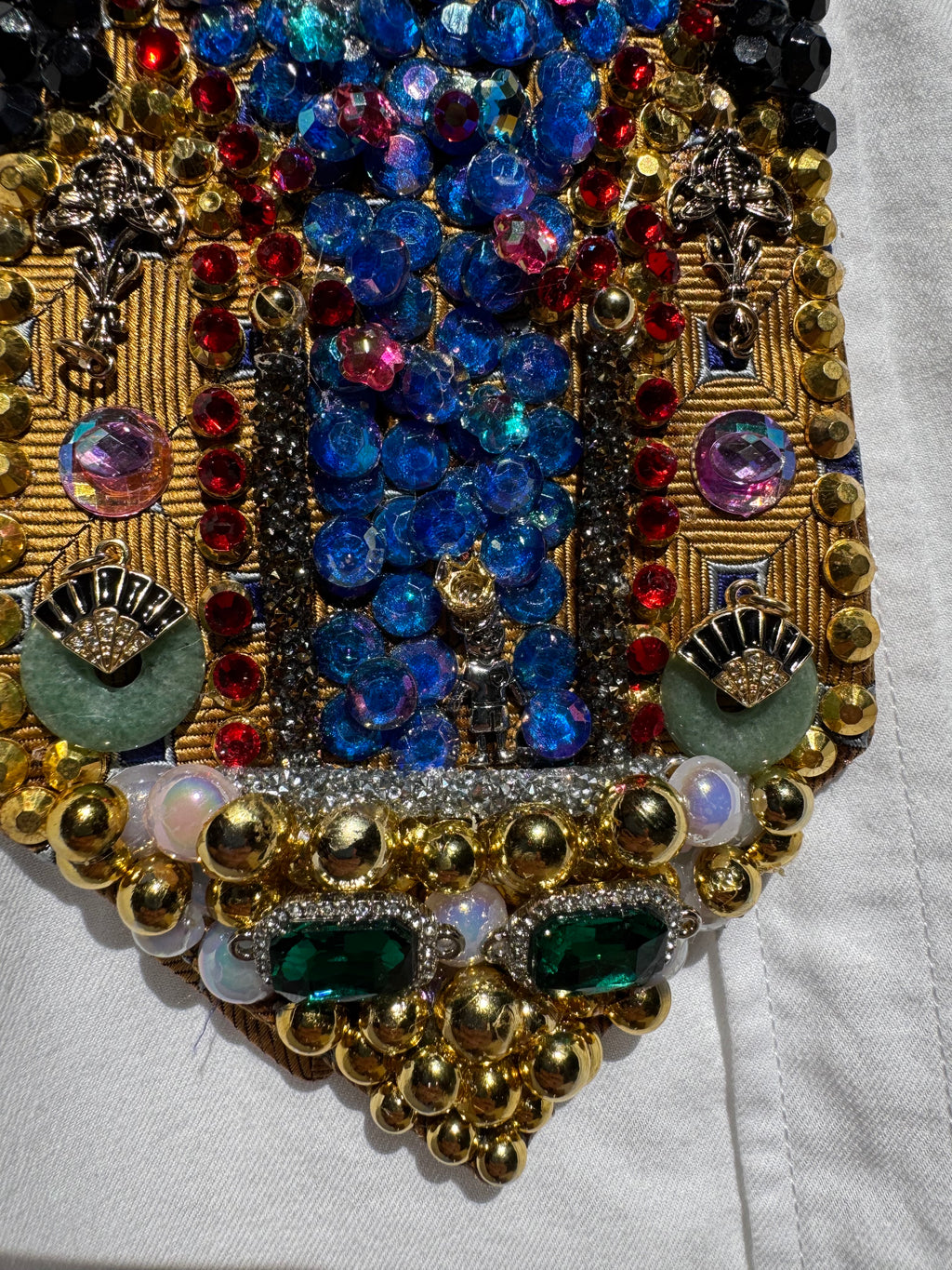 Gold King In His Taj Mahal Kingdom High Class Royalty Tie