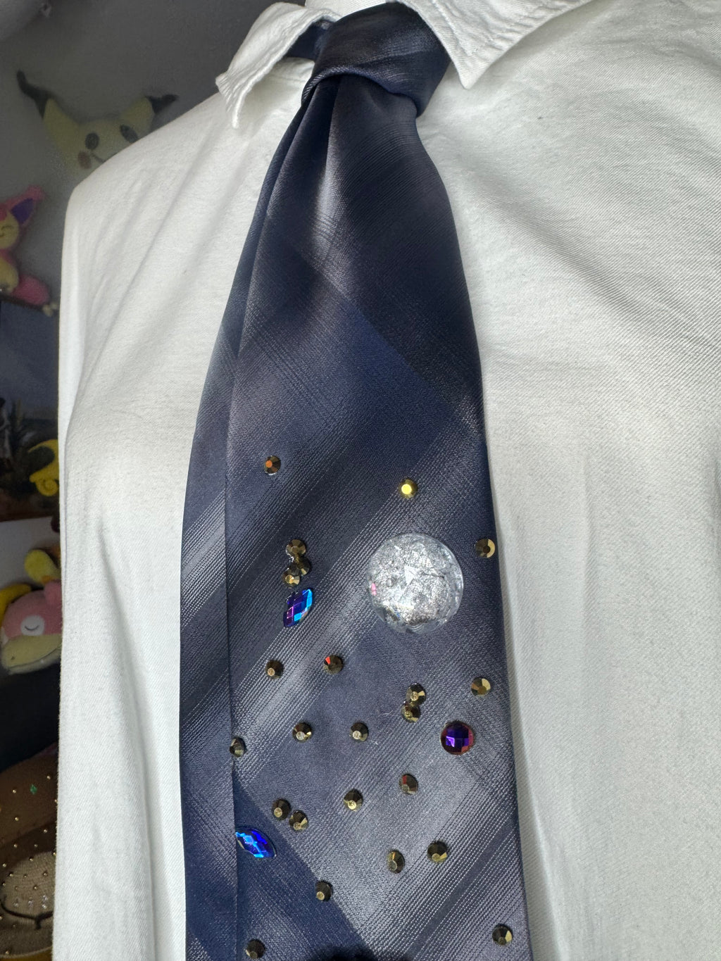 Navy Blue Young Michael Jackson Pink Polo Photoshoot Jackson 5 Tie