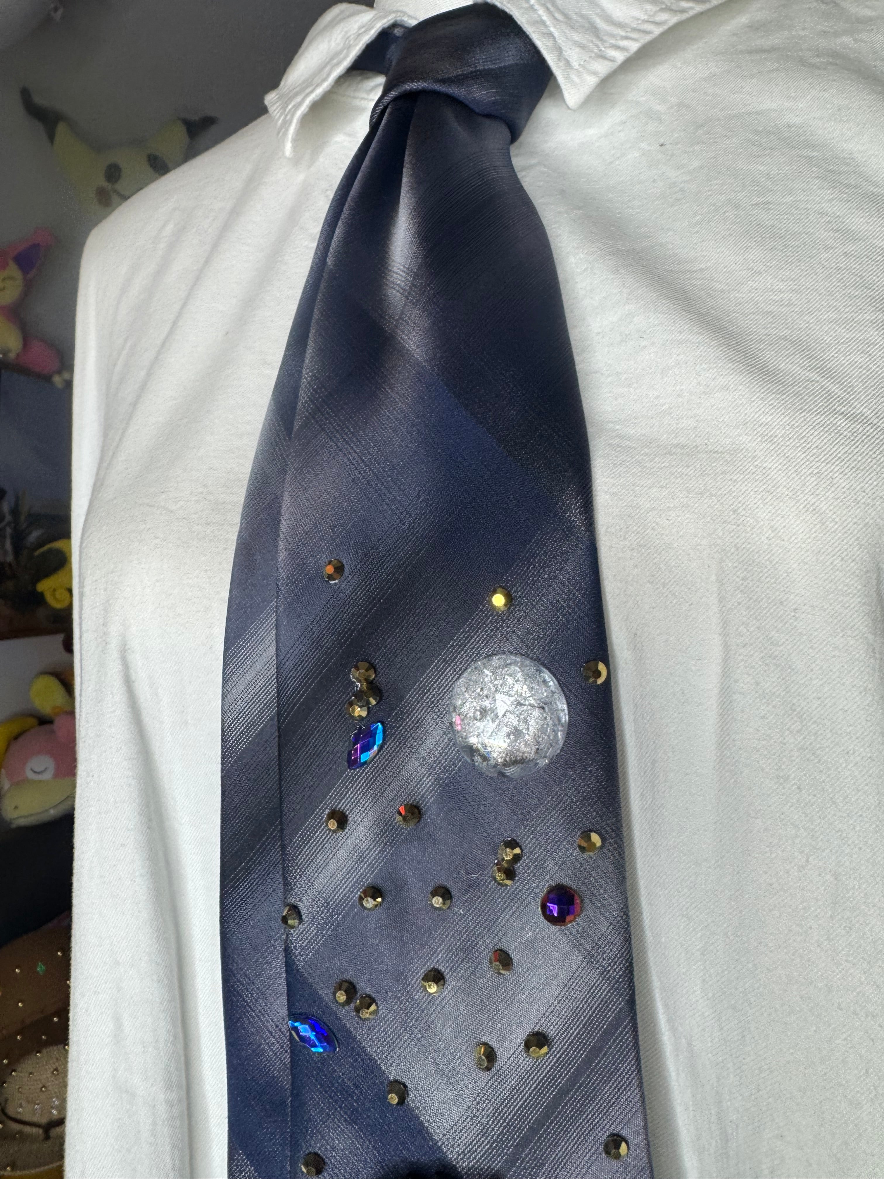 Navy Blue Young Michael Jackson Pink Polo Photoshoot Jackson 5 Tie