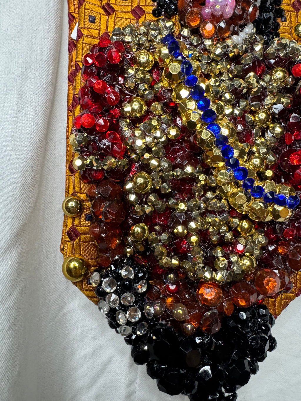 Orange Michael Jackson Red Military Jackson and Black Glove At AMA Thriller Era Tie