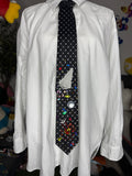 Black Star Destroyer In Combat Star Wars Tie