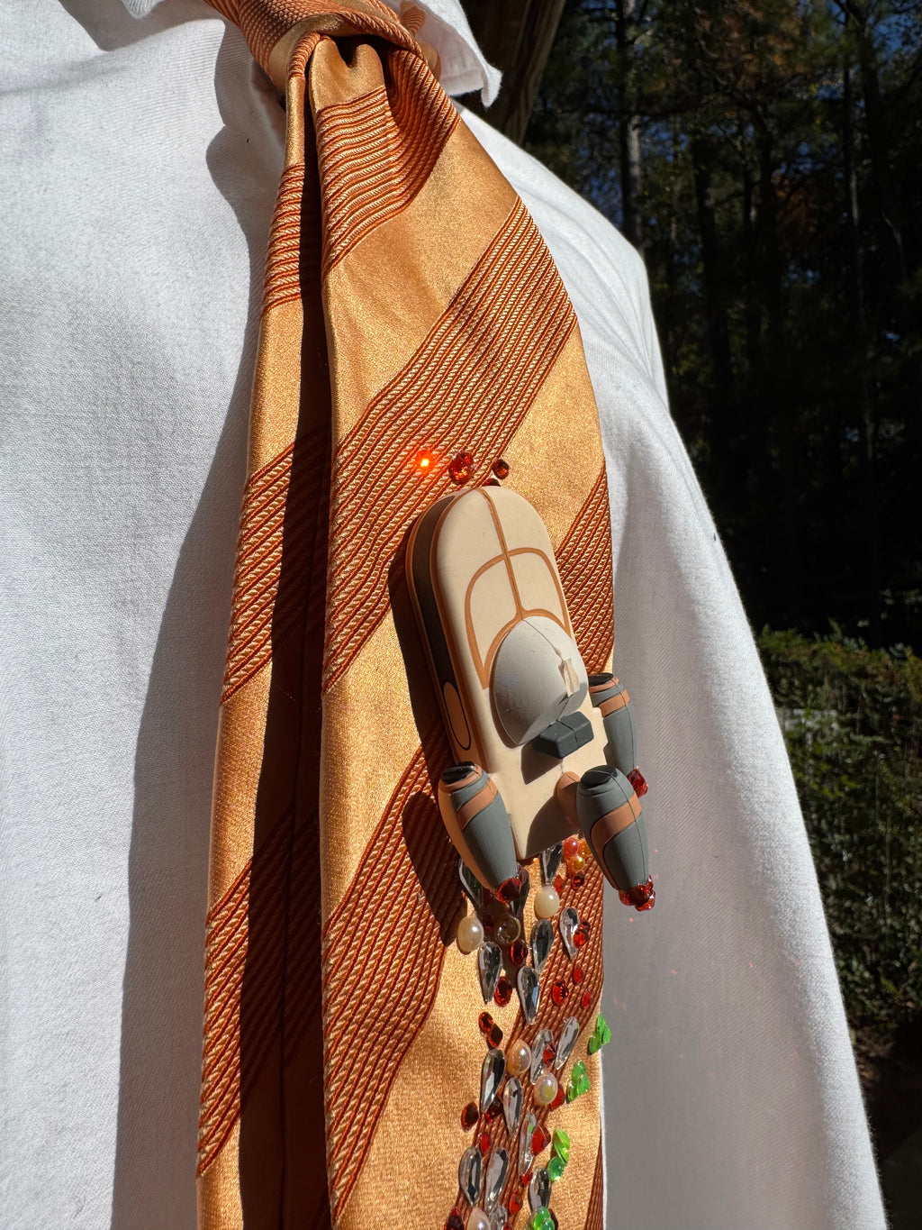 Orange X 34 Landspeeder In Sand Combat Star Wars Tie
