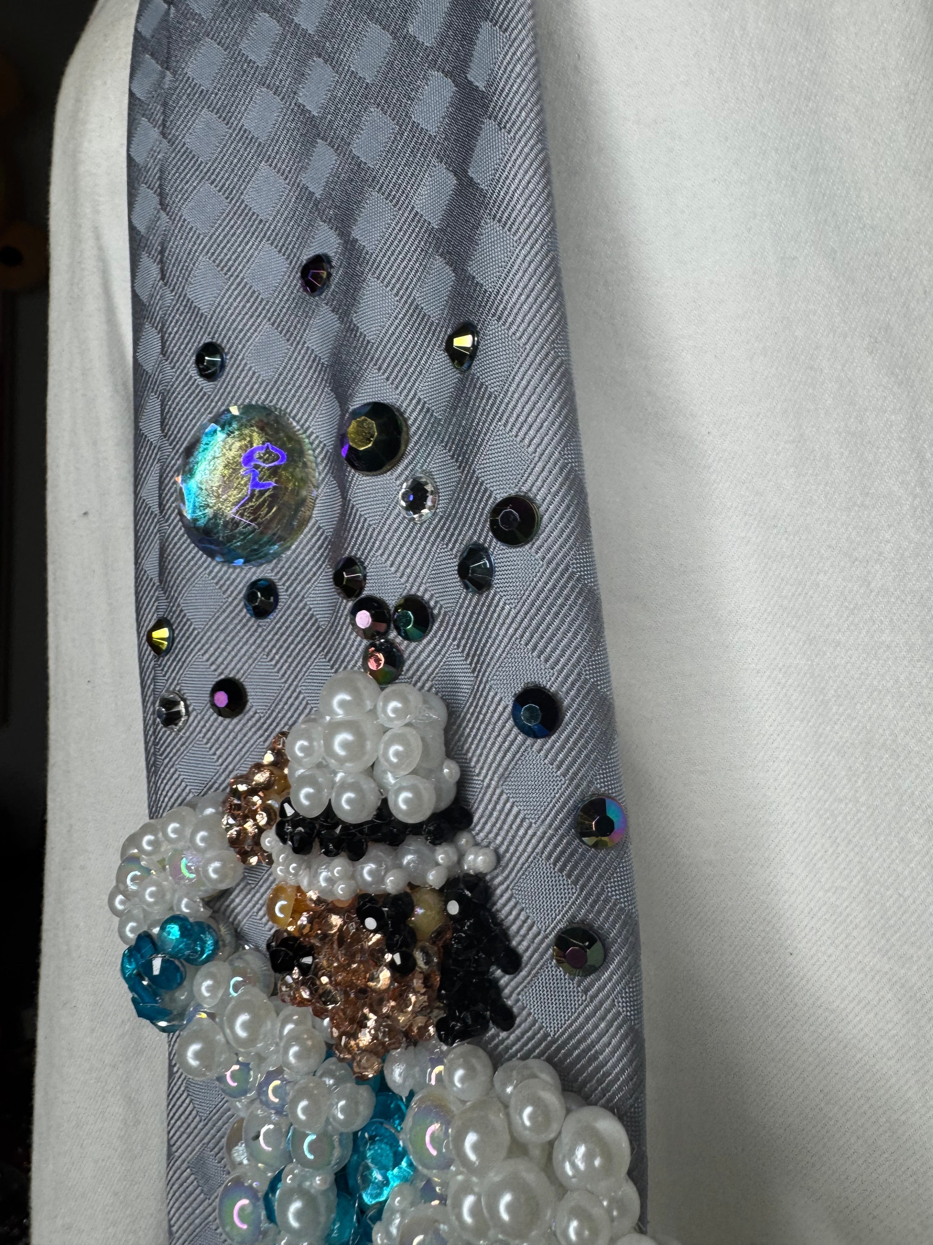 Light Blue Michael Jackson Hitting Hat Grab Leaned Back Walk Move In Smooth Criminal Music Video Tie