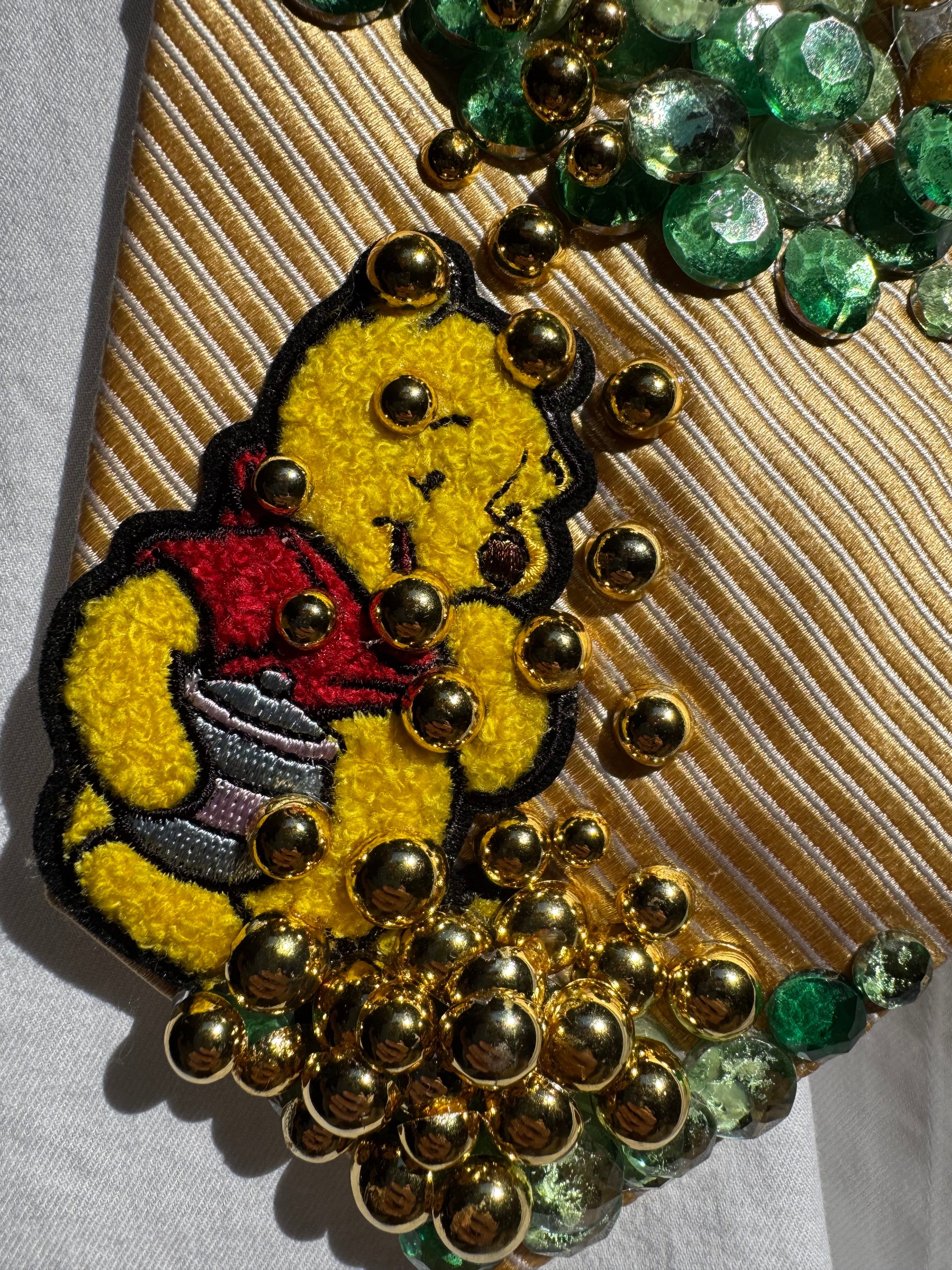 Yellow Winnie the Pooh Under HoneyPot Dripping Movie Tie