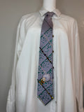 Lavender Purple Trunkz Striped Royalty Dragon Ball Z Tie