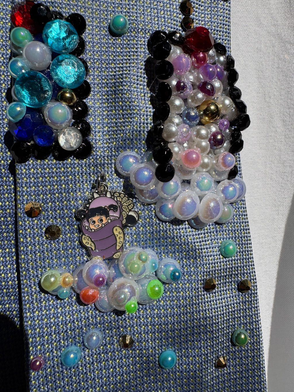 Light Blue Monsters Inc In the Clouds Movie Tie