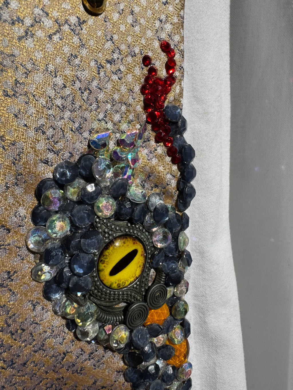 Beige King Snake Nature Royalty Tie