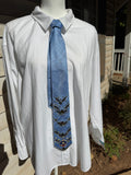 Light Blue High Class Royalty Pilot Tie