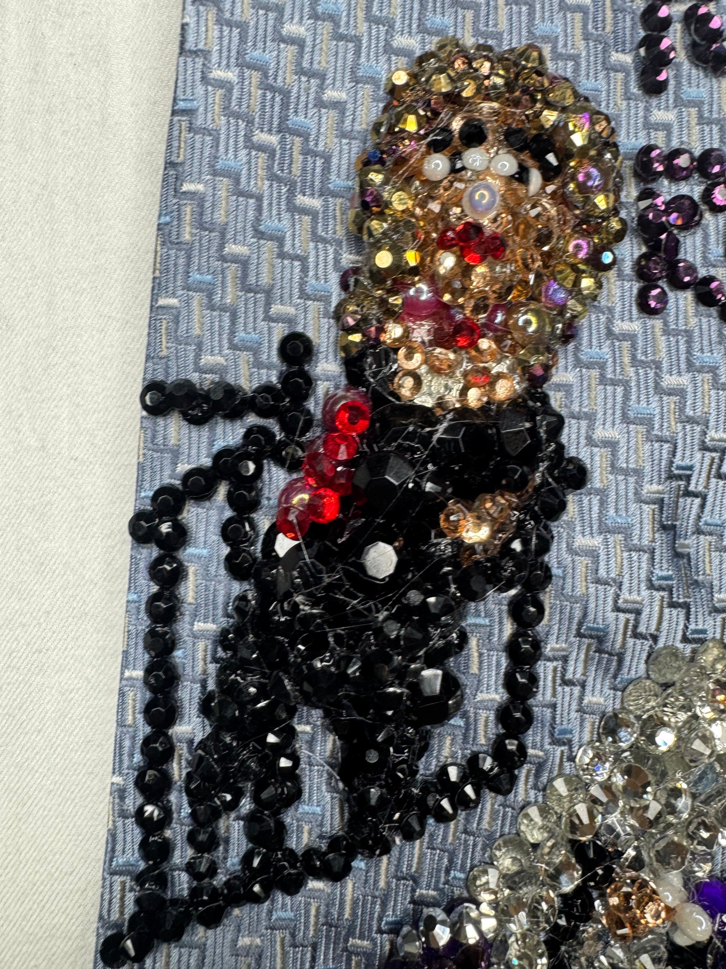 Light Blue Prince & The Revolution Purple Rain Album Cover Tie
