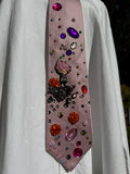 Pink Black Super Saiyan Rose Goku Dragon Ball Z Tie