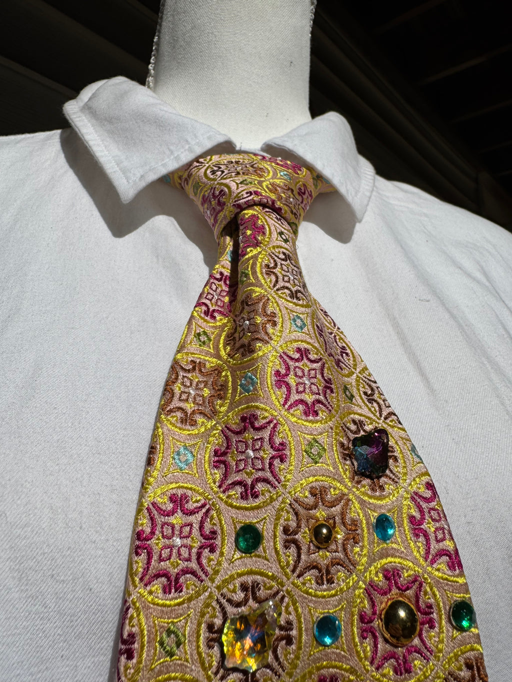 Gold Princess Treasure Box High Class Royalty Tie