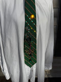 Green Laser Eye Trex Attacking Charm Royalty Tie