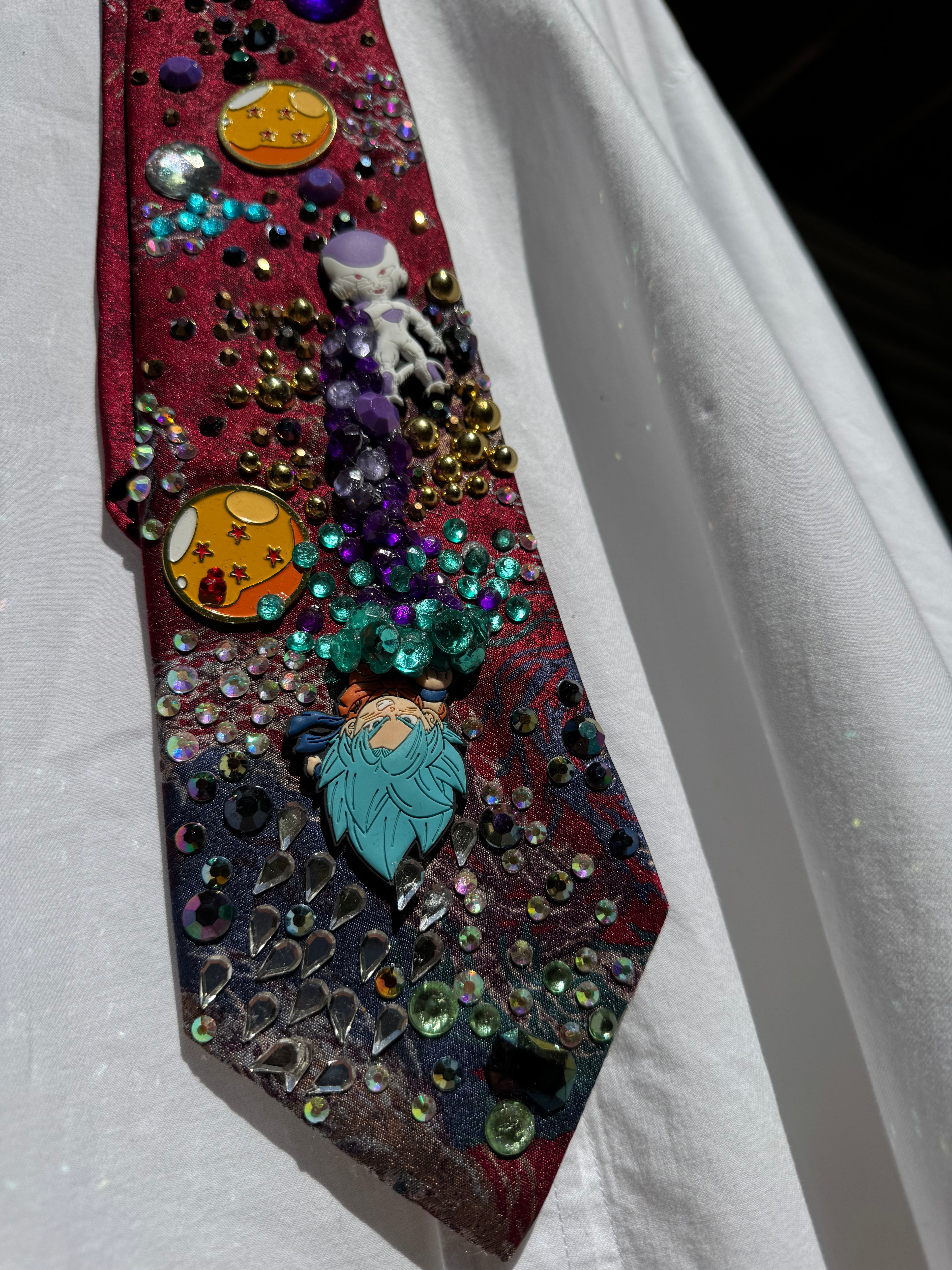 Marbled Red Super Saiyan Blue Goku Vs Frieza Full Action Dragon Ball Z Tie