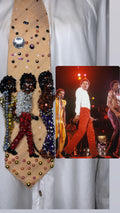 Orange Michael, Marlon, and Jackie Jackson Performing Working Day n Night on Triumph Tour in La California 1981 The Jacksons Tie