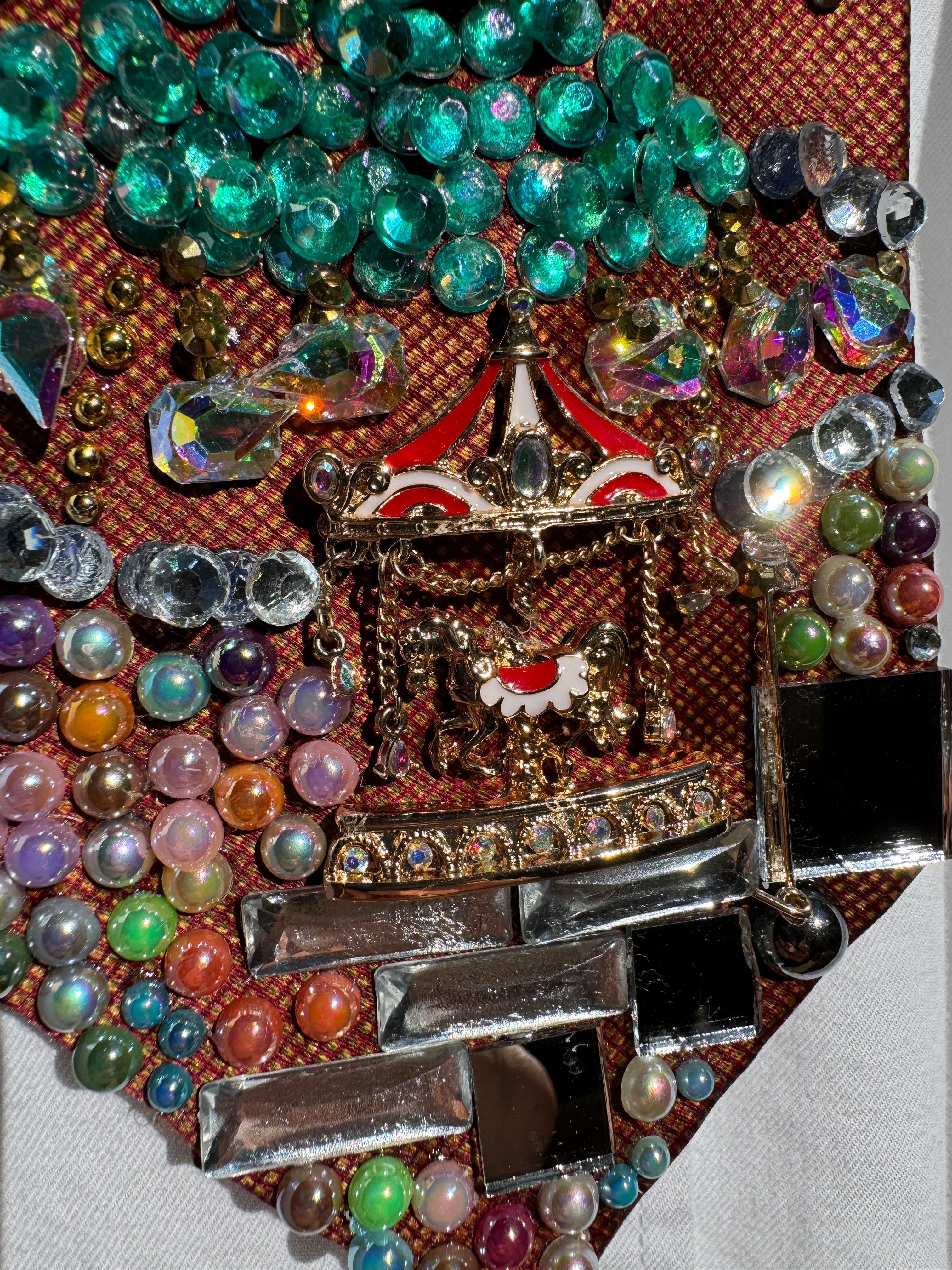 Bronze Carinval State Fair High Class Royalty Tie