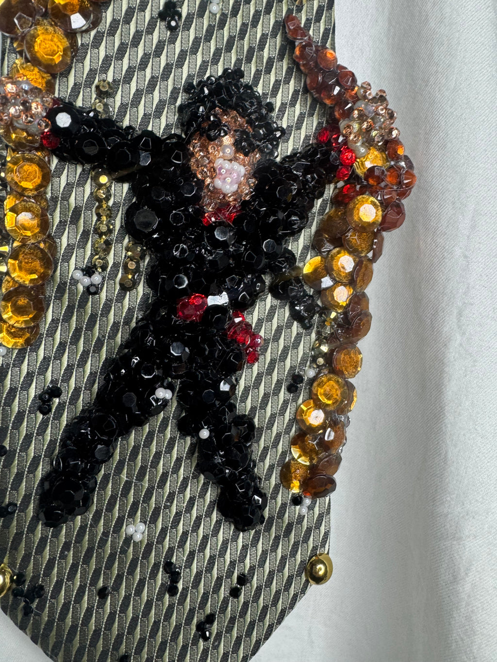 Light Green Michael Jackson Holding onto Trees Singing In Earth Song Music Video Tie