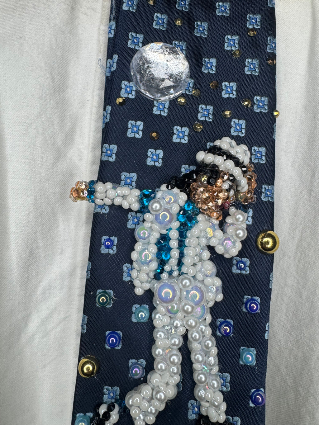 Navy Blue Michael Jackson Double Dance Scene From Smooth Criminal Short Film