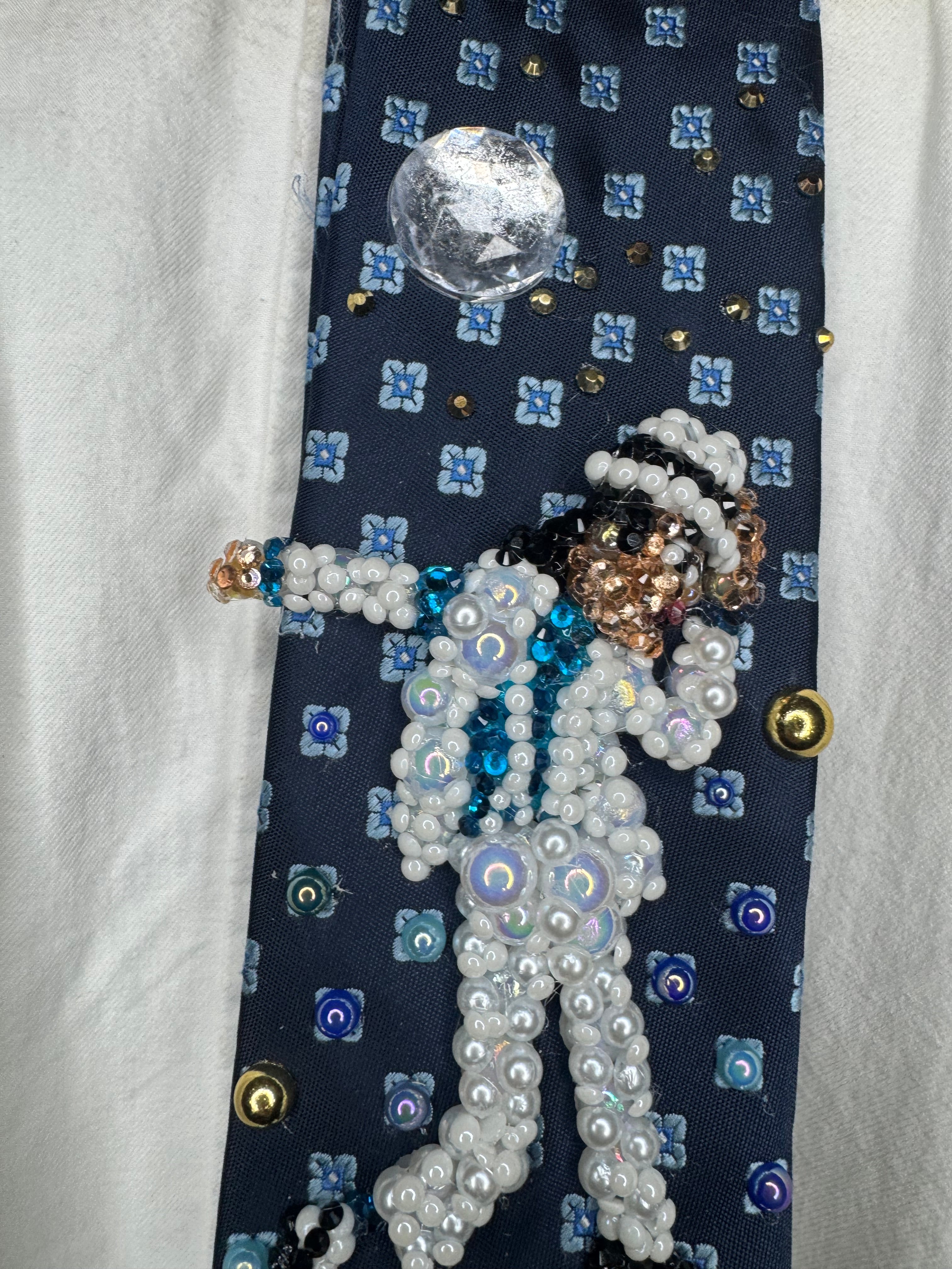 Navy Blue Michael Jackson Double Dance Scene From Smooth Criminal Short Film