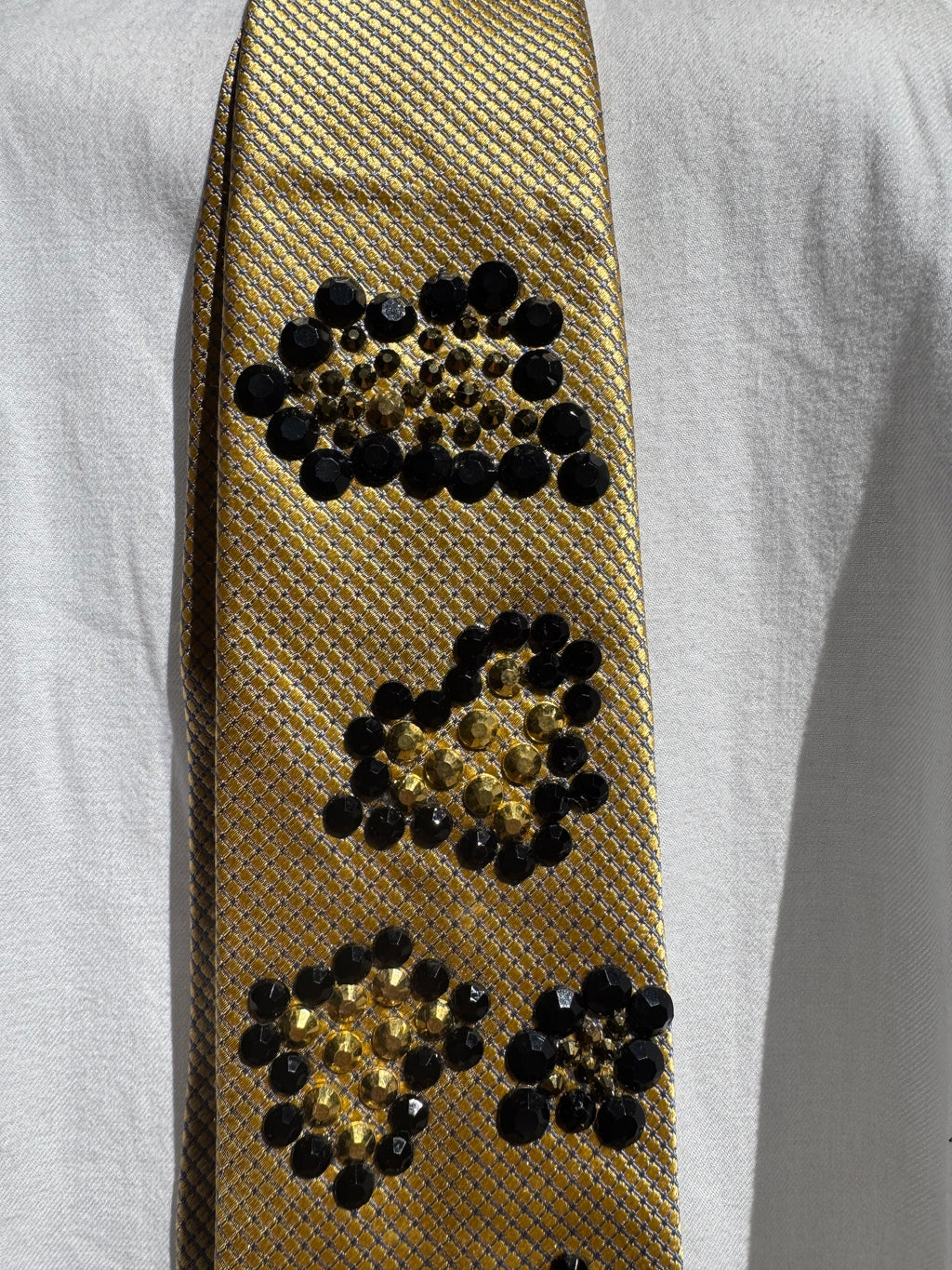 Gold Cheetah Print Royalty Nature Tie