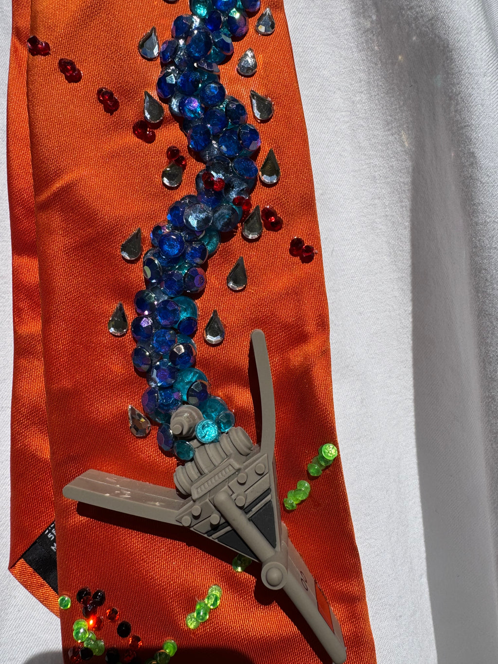 Orange T16 Skyhopper In Combat Star Wars Tie