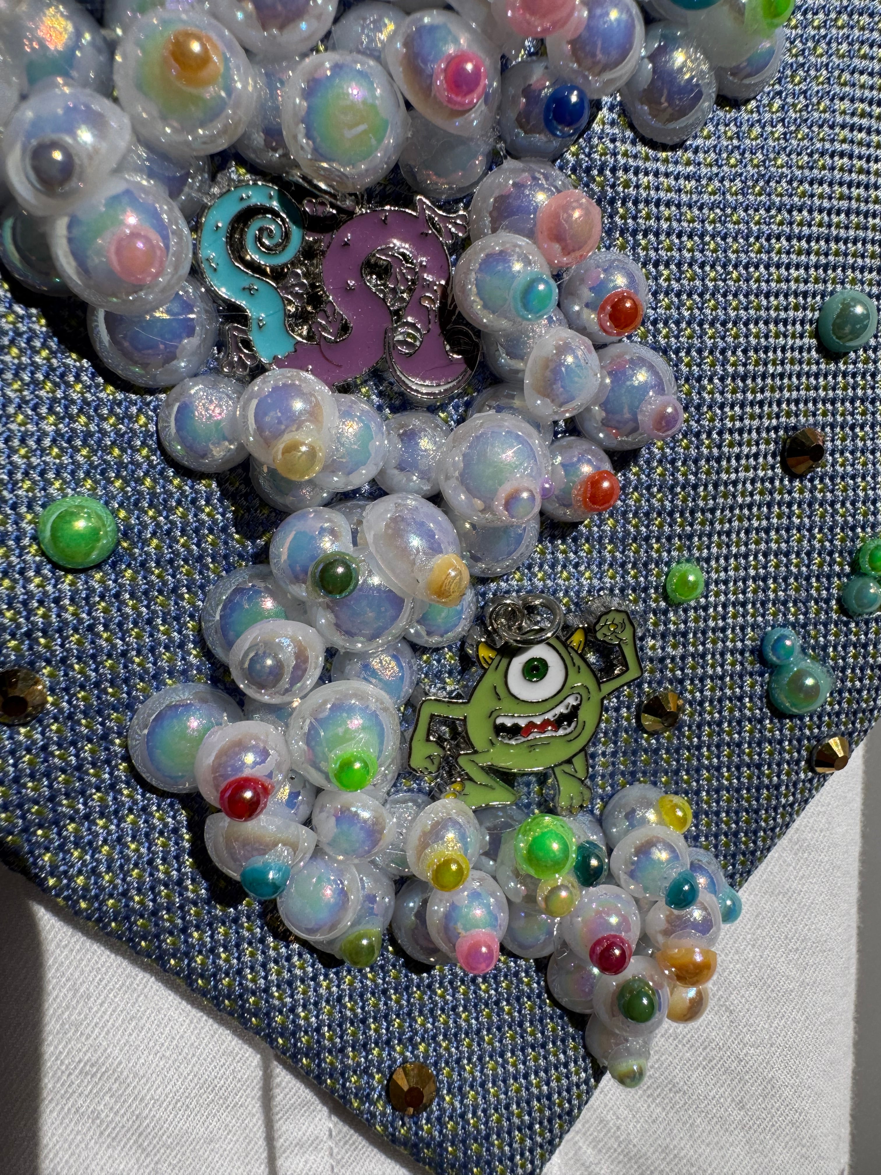 Light Blue Monsters Inc In the Clouds Movie Tie
