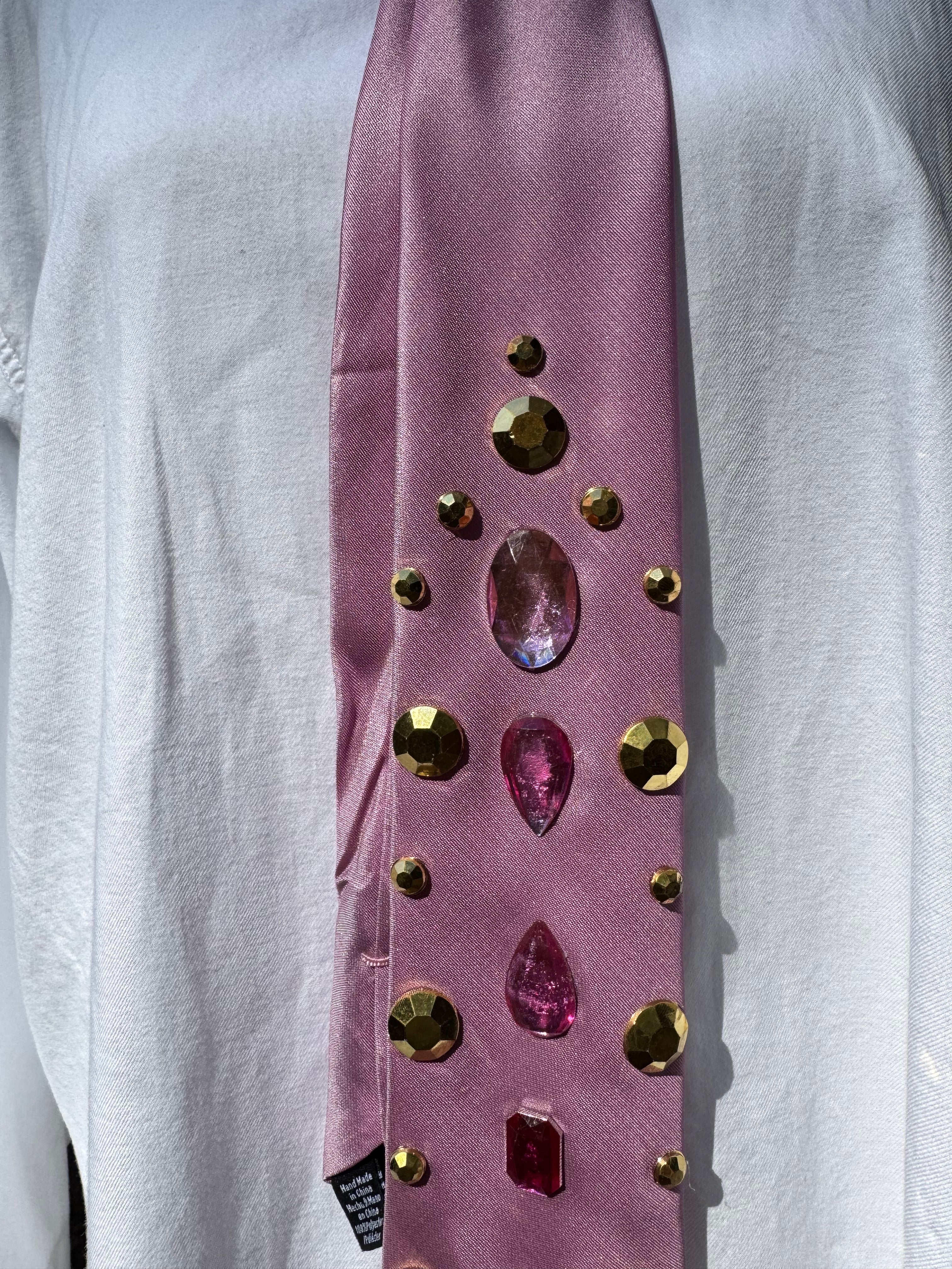 Pink High Class Royalty Tie