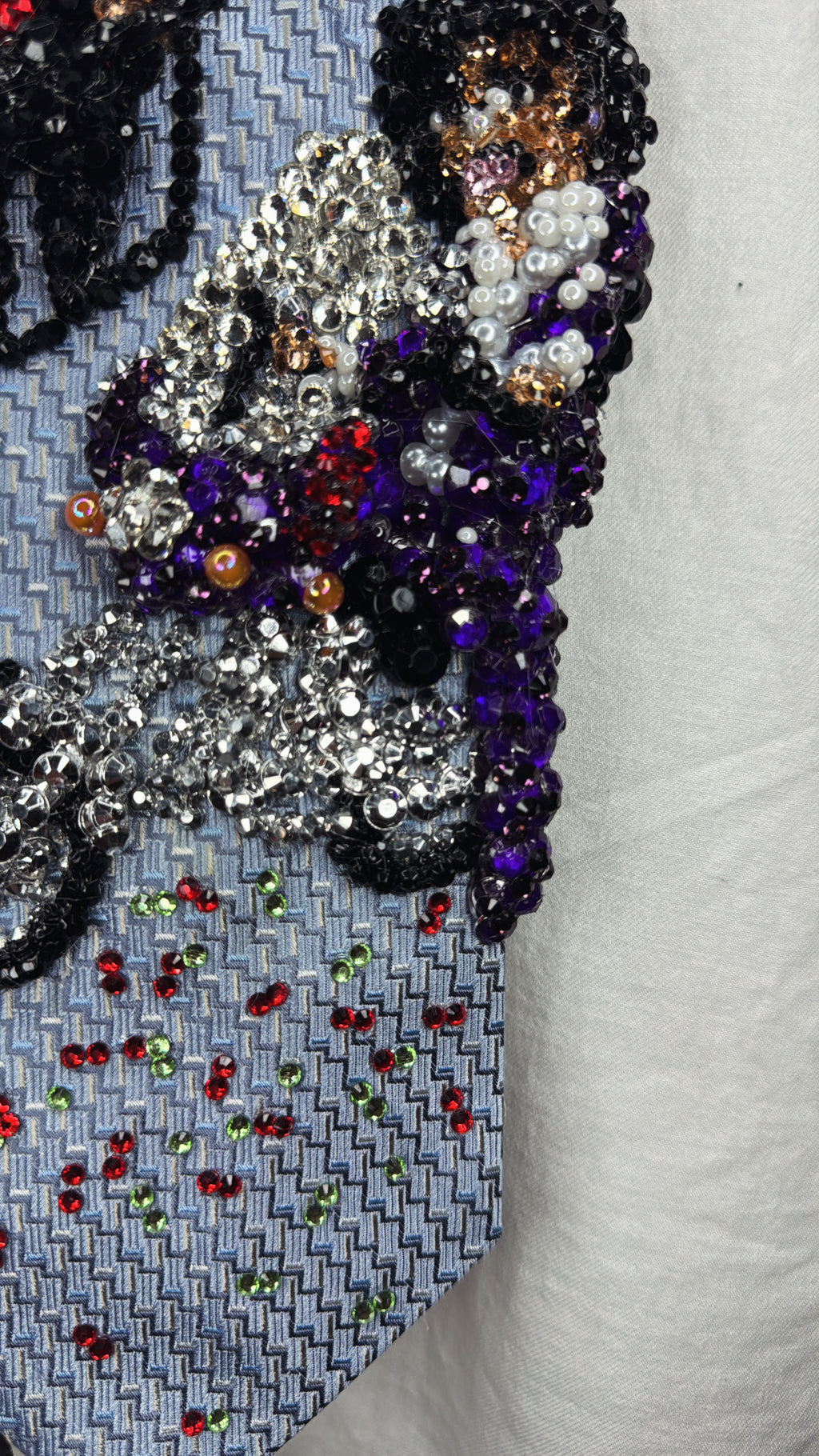 Light Blue Prince & The Revolution Purple Rain Album Cover Tie