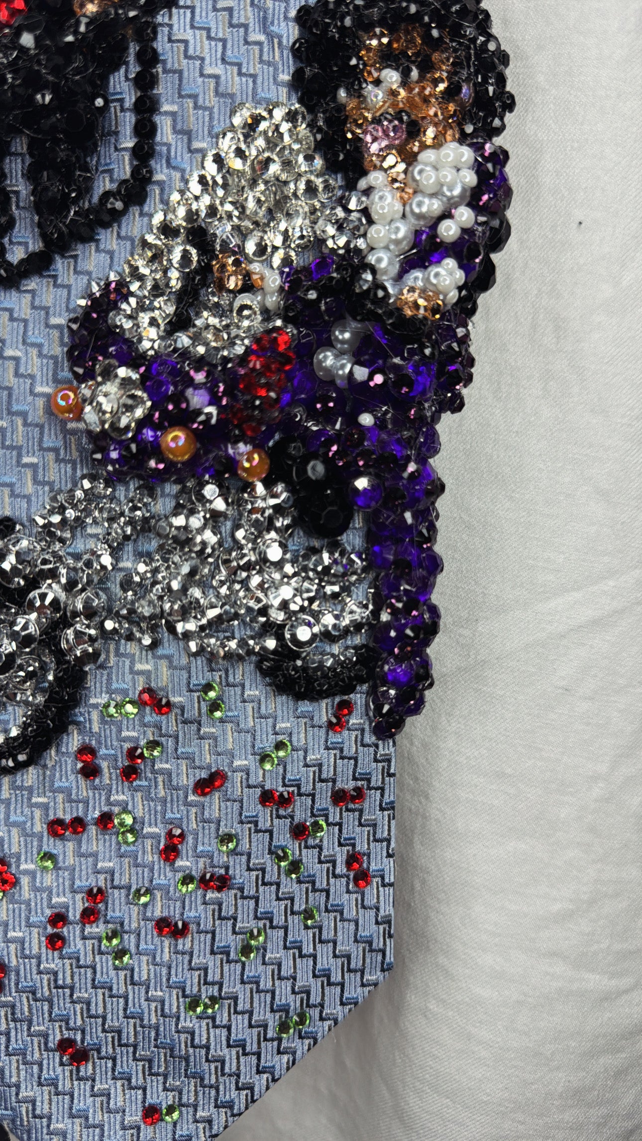 Light Blue Prince & The Revolution Purple Rain Album Cover Tie