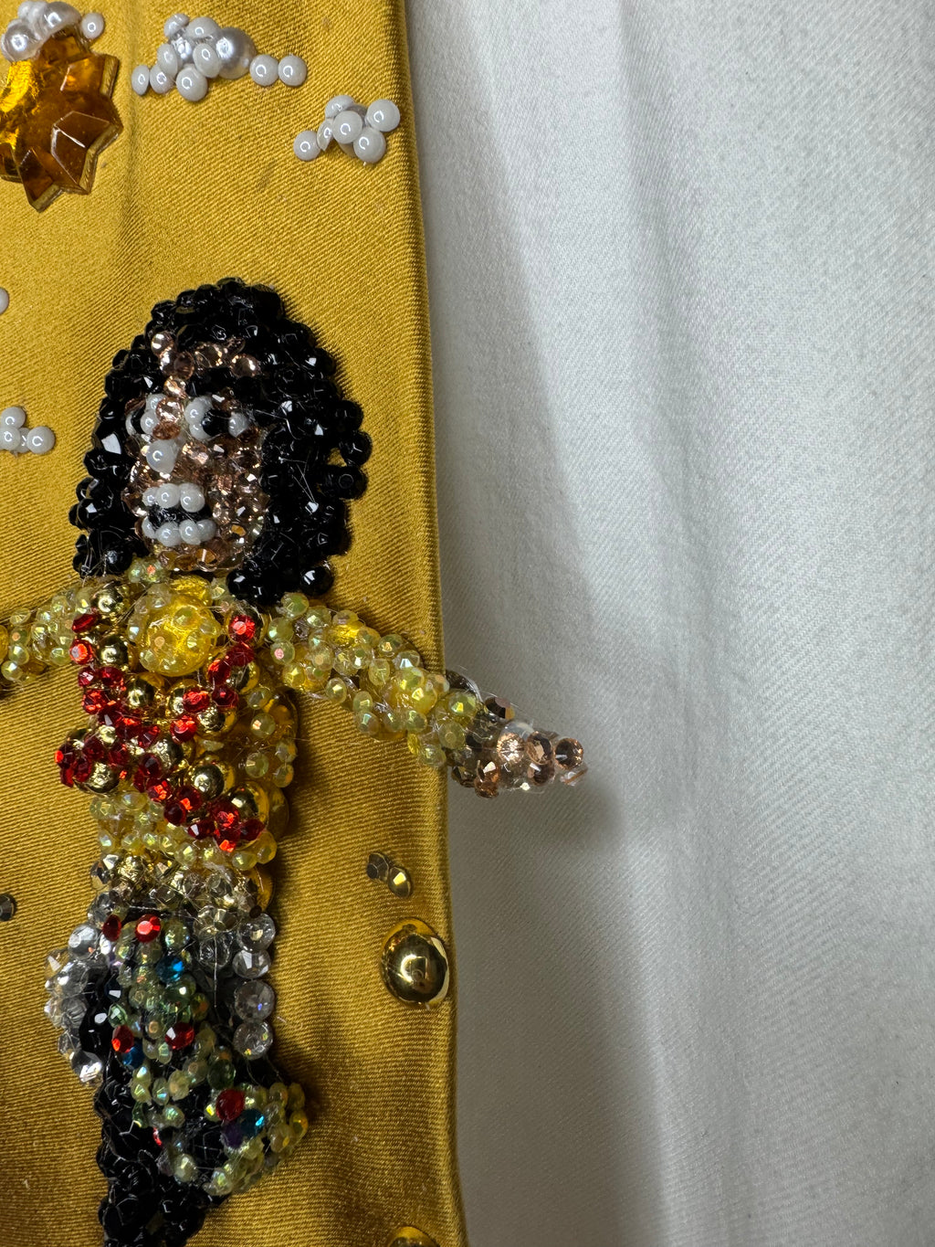 Gold Silk Michael Jackson Hitting T Jump to Hand Tut Twist Double Dance Scene from Remember the Time Short Film