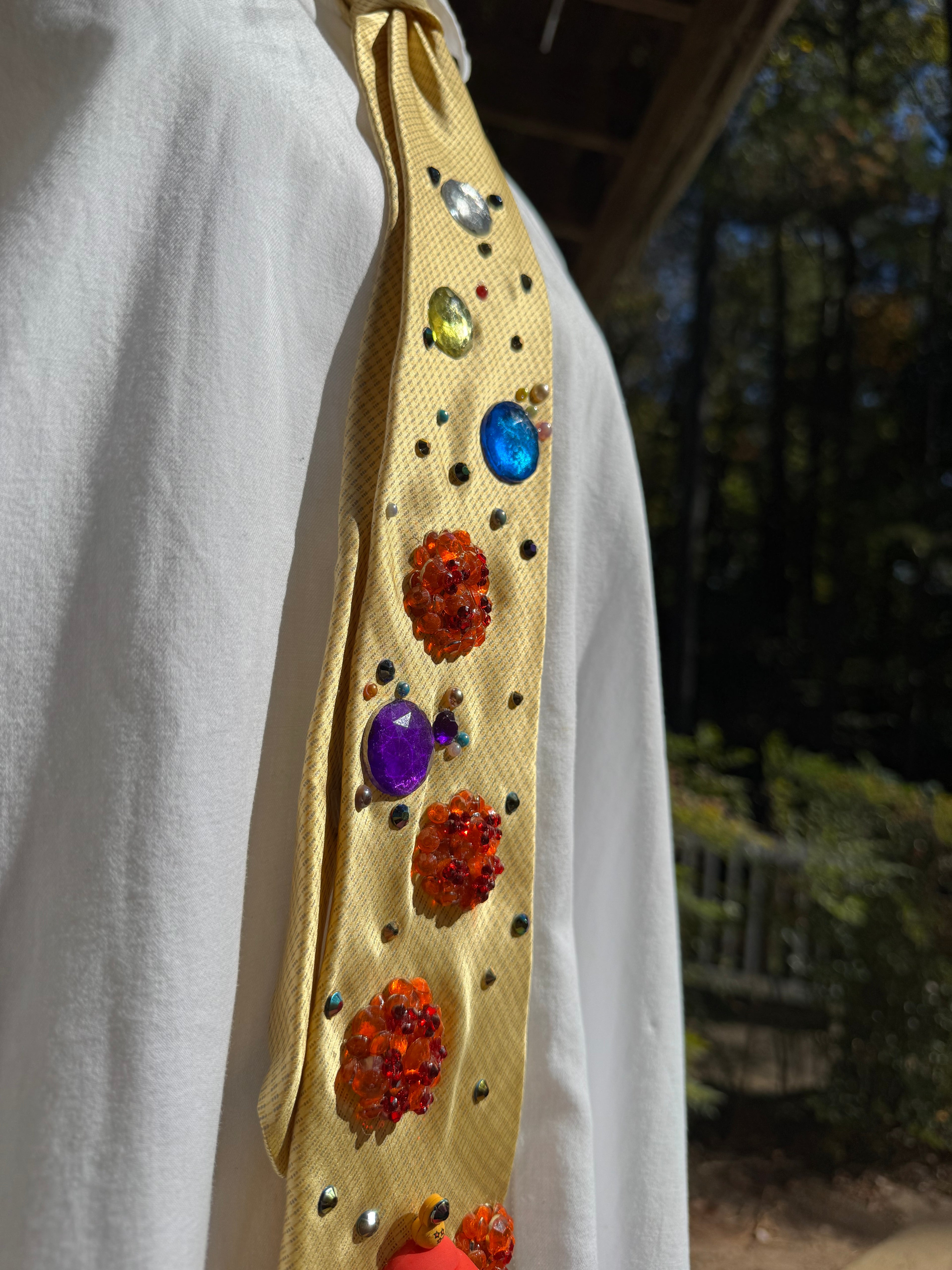 Yellow Gohan With All 7 Dragon Balls DBZ Tie
