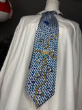 Light Blue Tropical Treasure Box Of Stingrays Royalty Tie