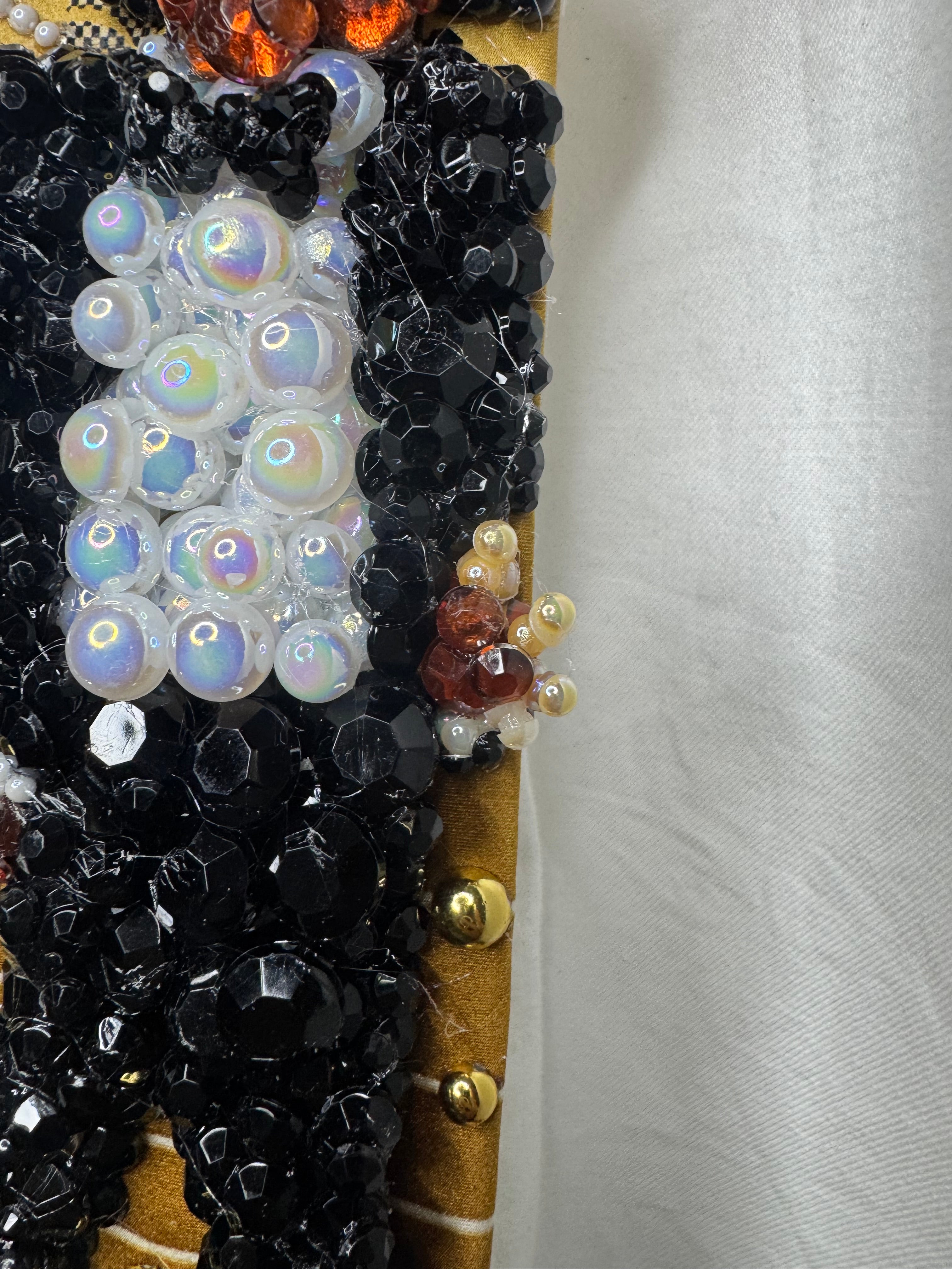 Gold Michael Jackson Off the Wall Album Cover Royalty Tie