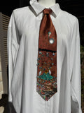 Bronze Carinval State Fair High Class Royalty Tie