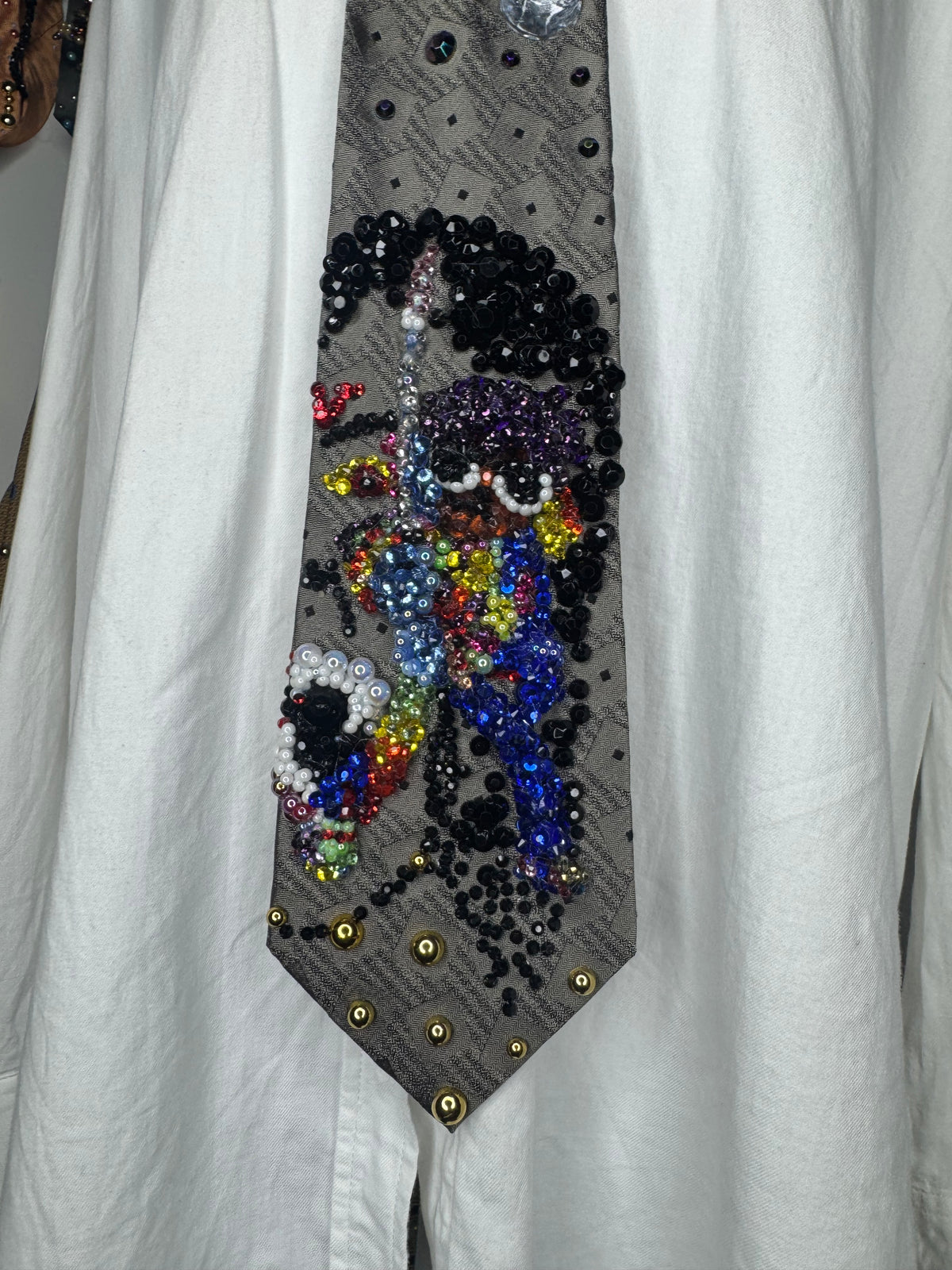 Grey Lil Uzi Very “Ready Set, Go” Single Cover Tie