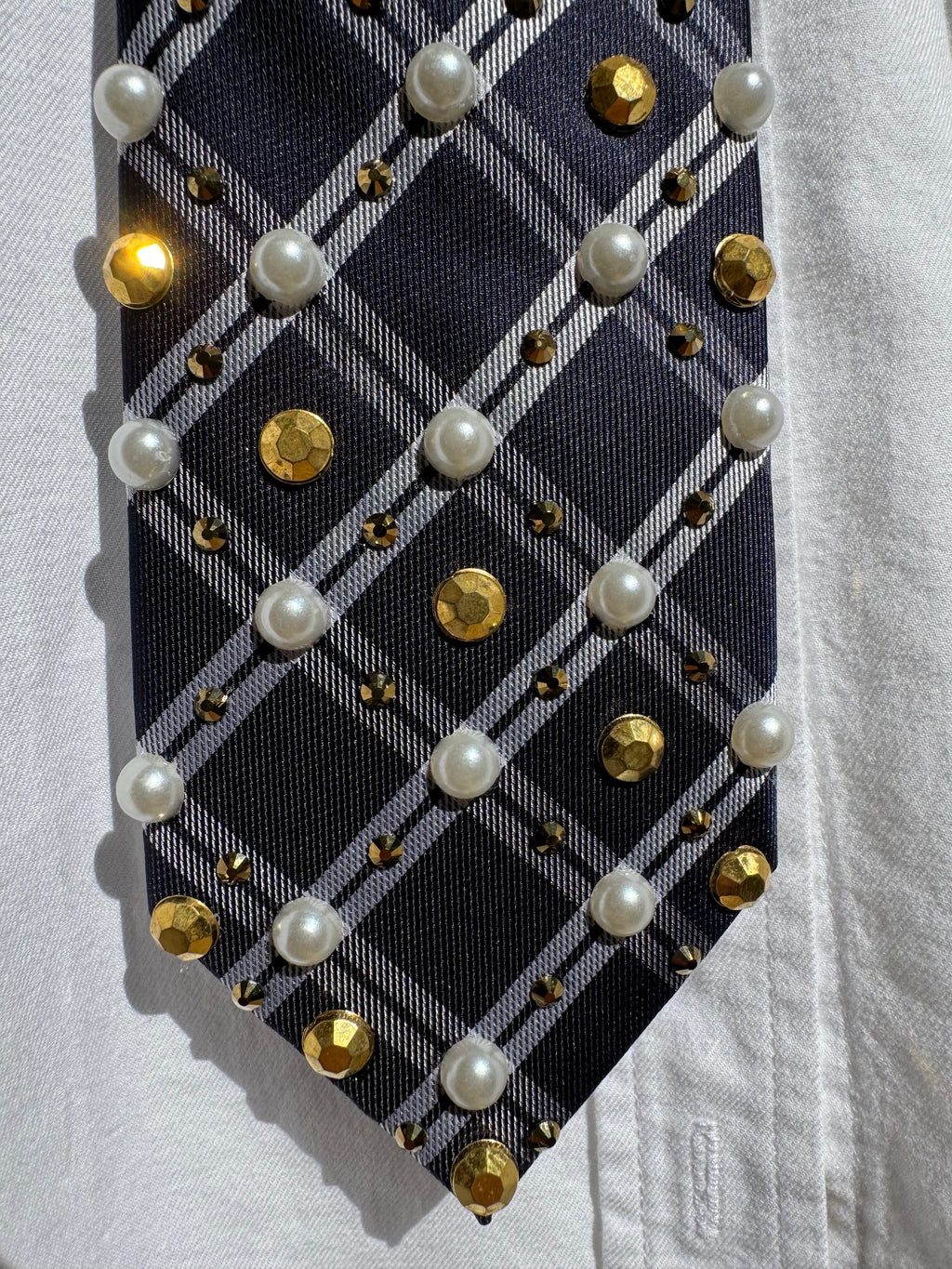 Navy Blue Subtle Royalty Tie