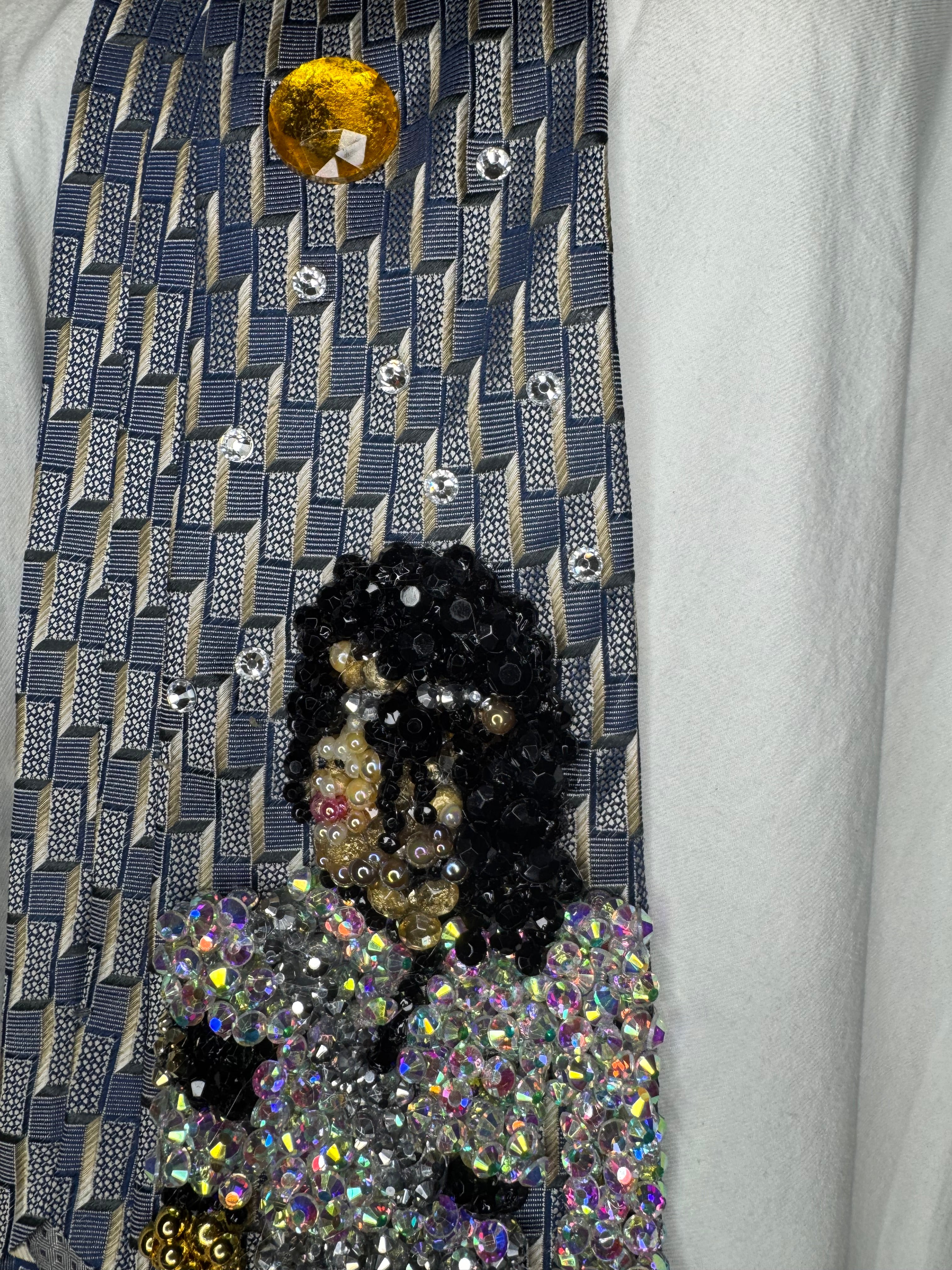 Grey Michael Jackson Iridescent Jackson Aura Farming 3 Minutes At Bucharest Dangerous World Tour 1992 Tie
