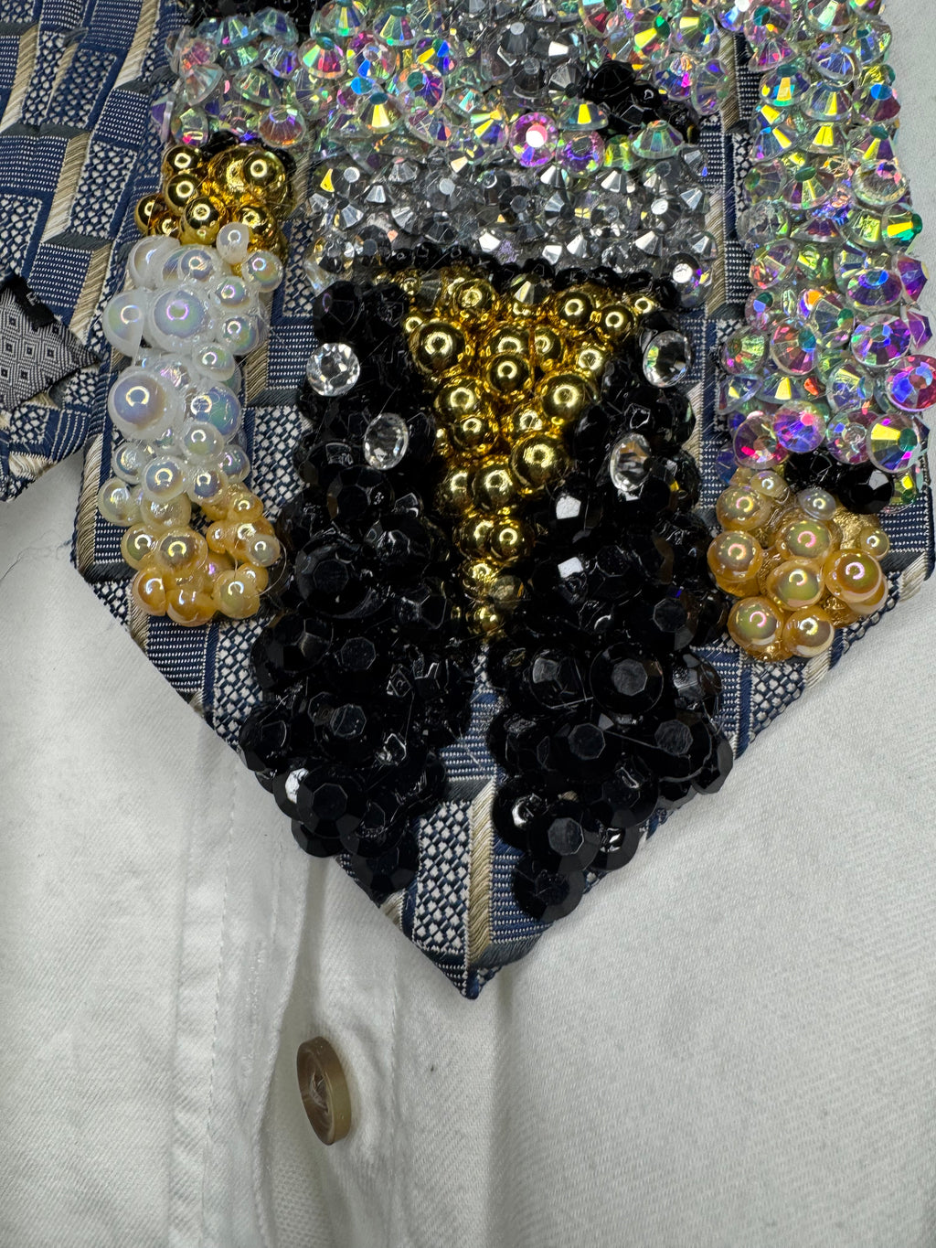 Grey Michael Jackson Iridescent Jackson Aura Farming 3 Minutes At Bucharest Dangerous World Tour 1992 Tie