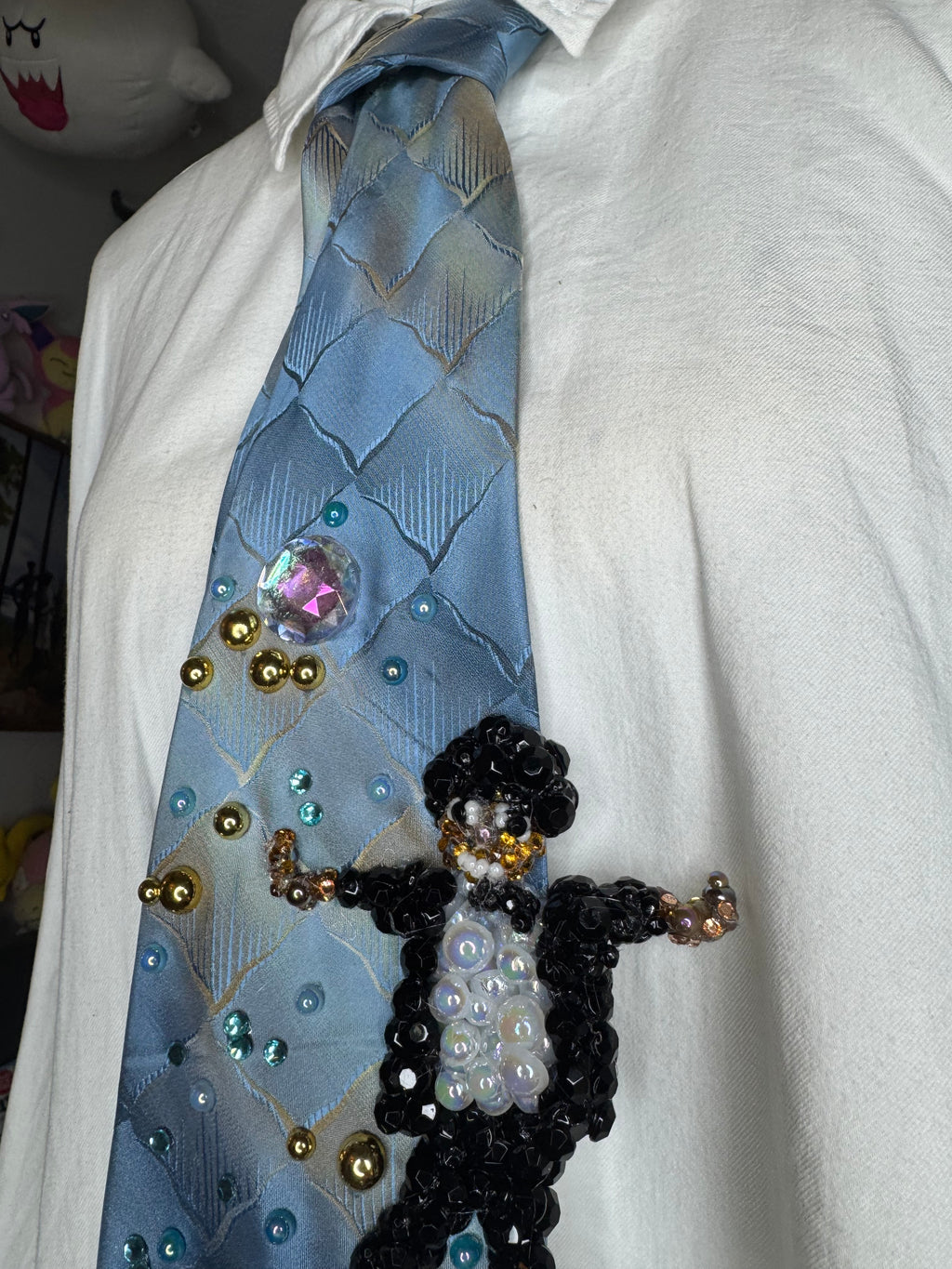 Sky Blue Michael Jackson Triple Clone DSTYGE Music Video Beat Breakdown Tie